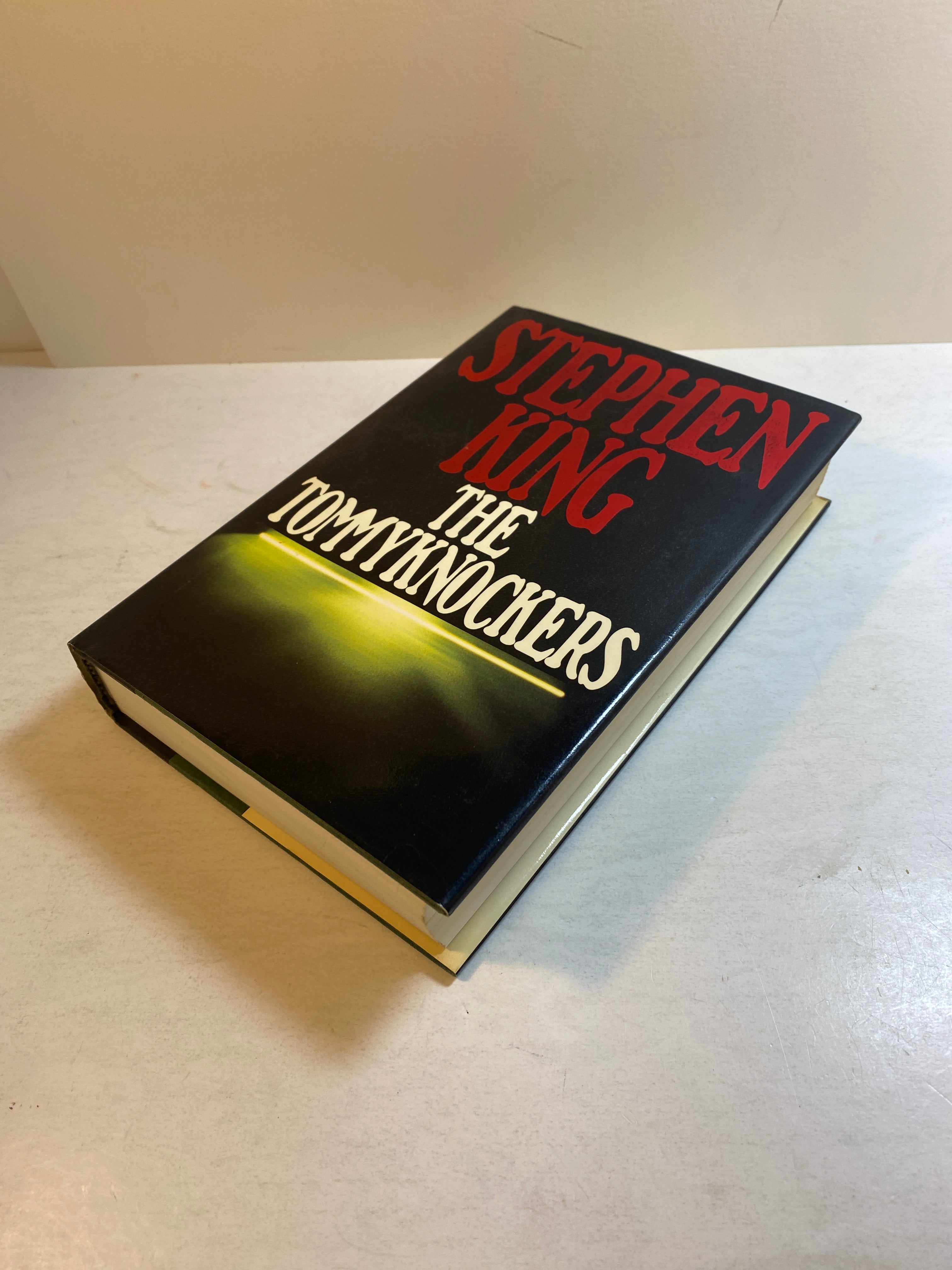 The Tommyknockers Stephen King HCDJ 1987