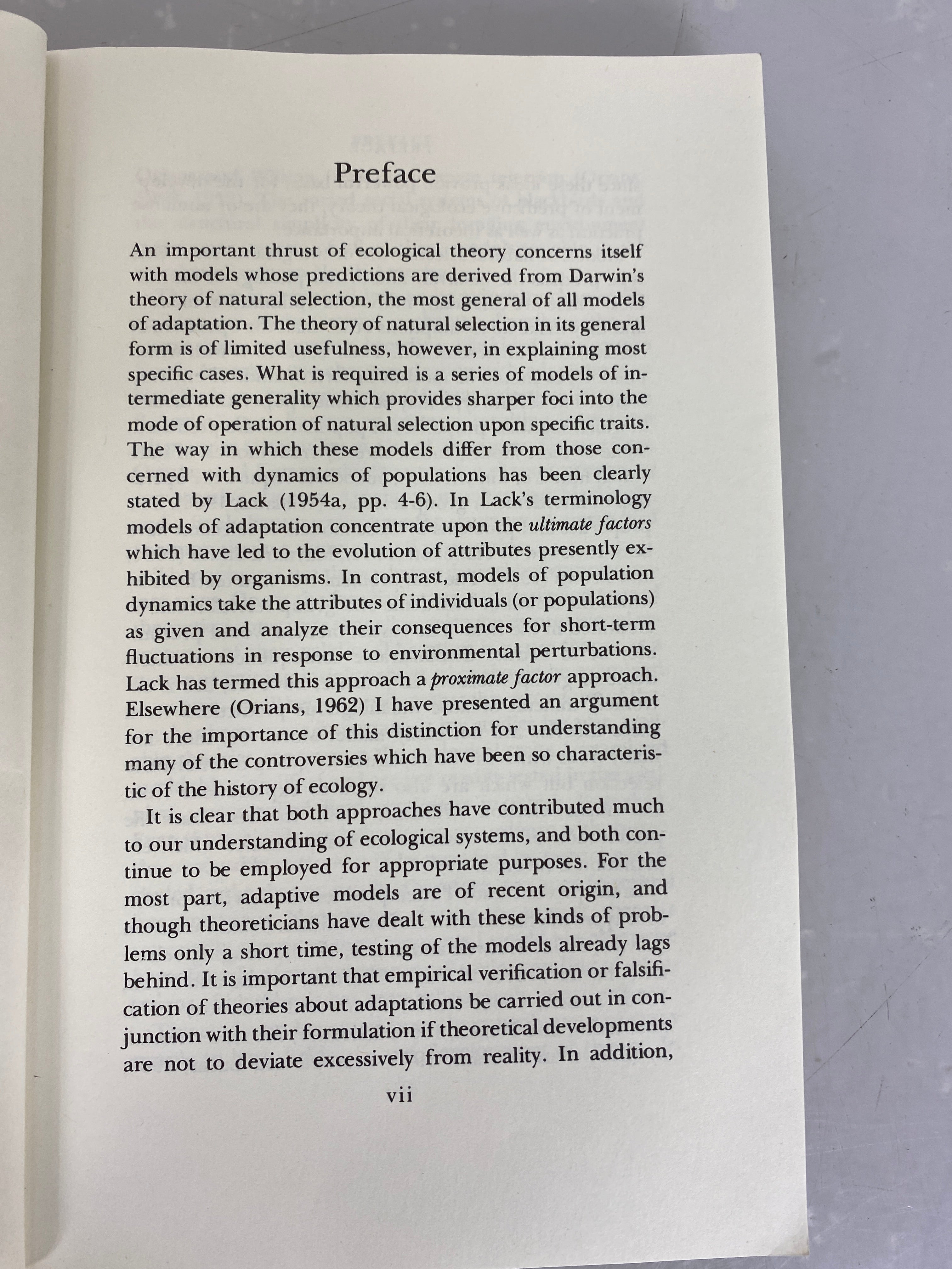 Some Adaptations of Marsh-nesting Blackbirds by Gordon H. Orians 1980 HC