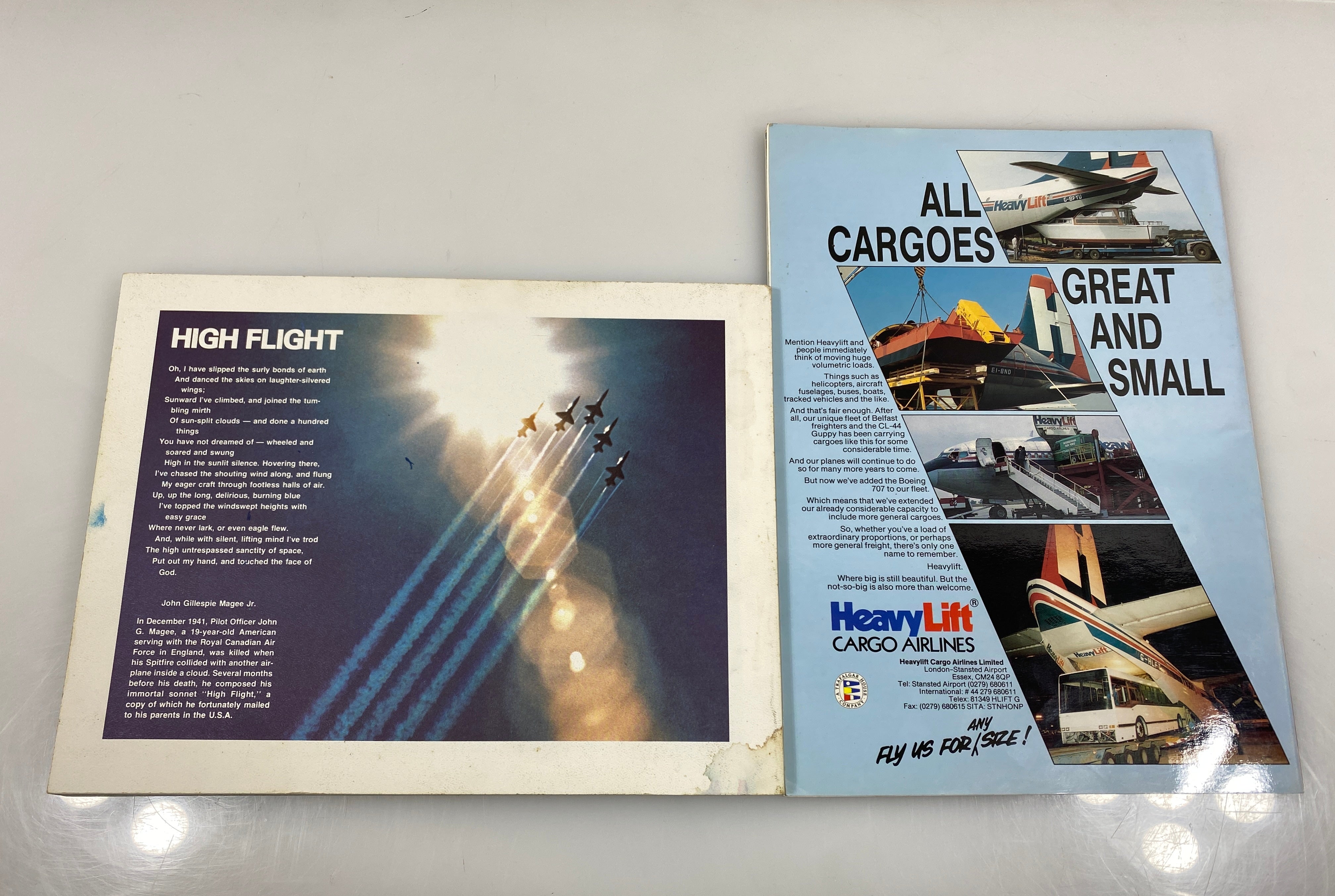 2 Guidebooks: US Air Force Museum/Royal Air Force Aerospace Museum SC