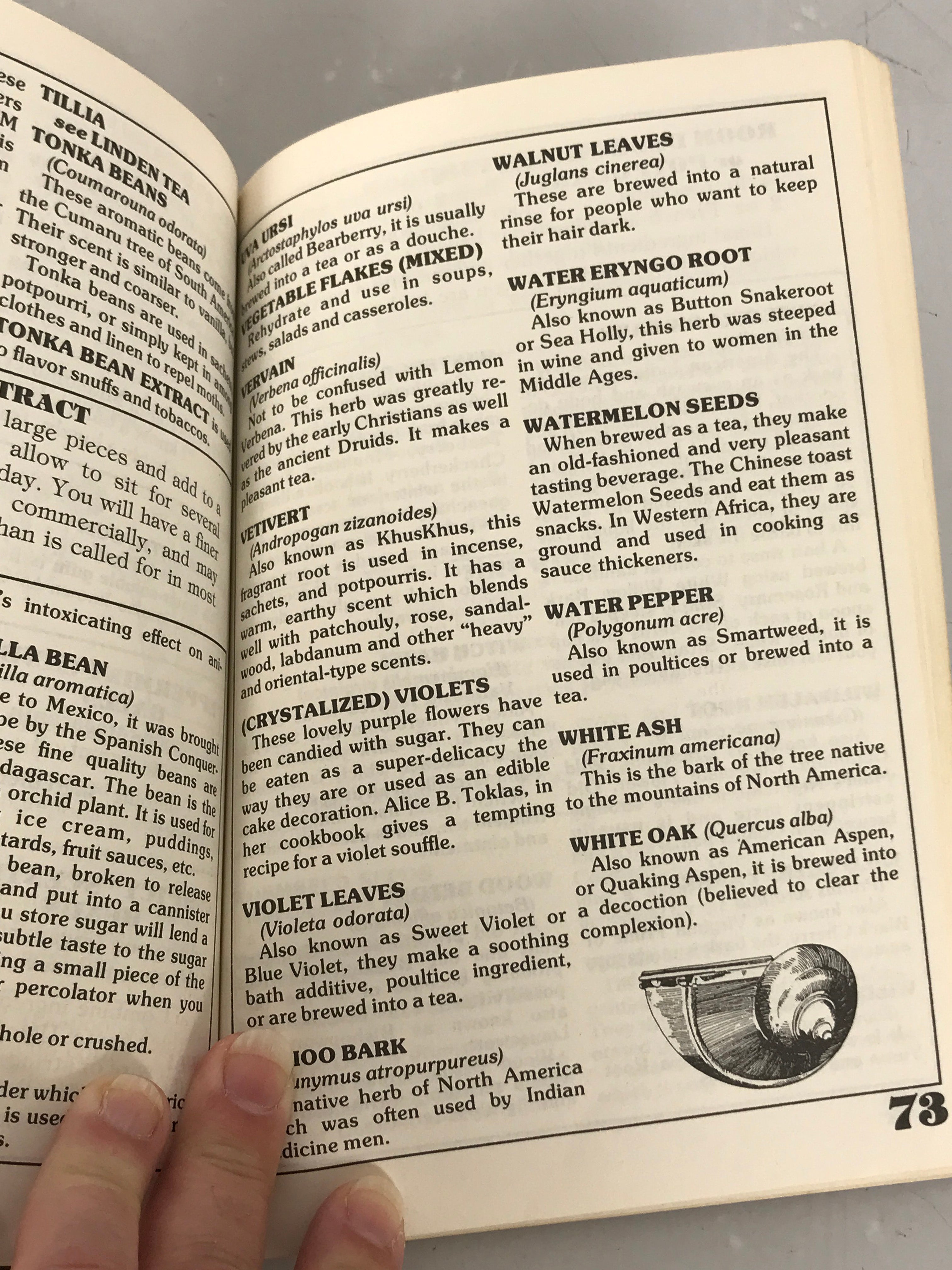 Aphrodisia An Experience in Herbs Spices & Essential Oils 1974 SC