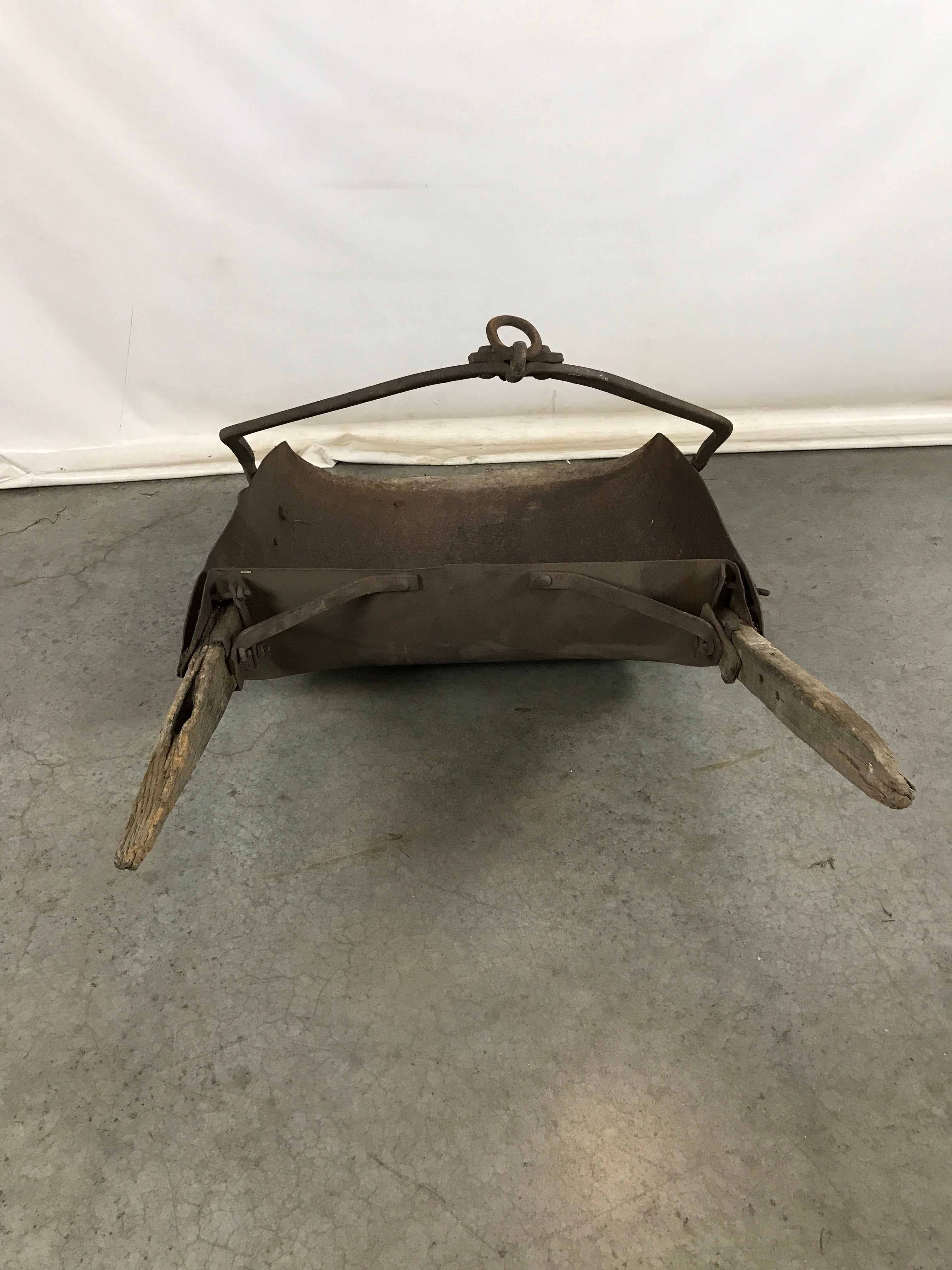 Antique Iron Horse-Drawn Scoop