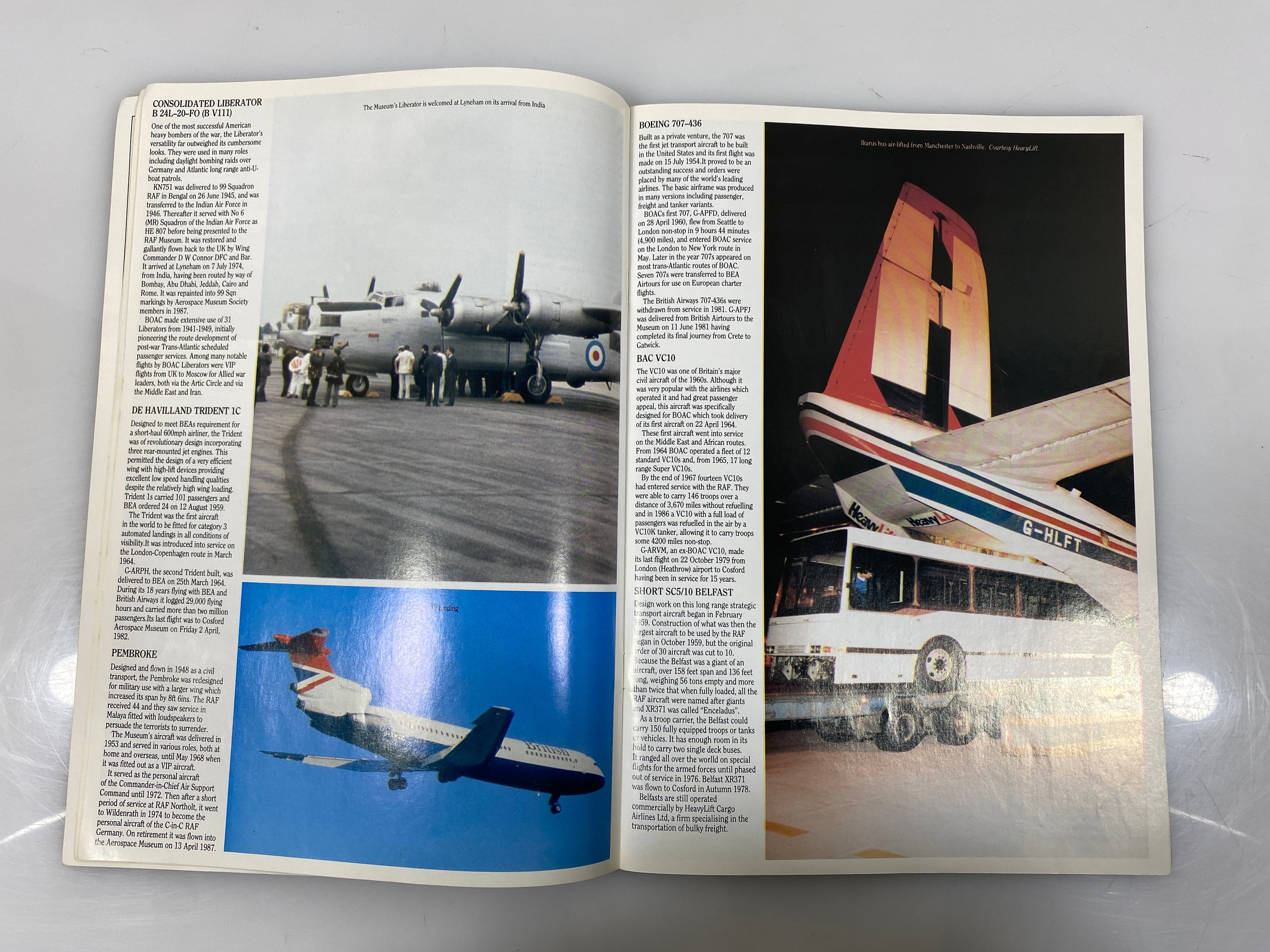 2 Guidebooks: US Air Force Museum/Royal Air Force Aerospace Museum SC
