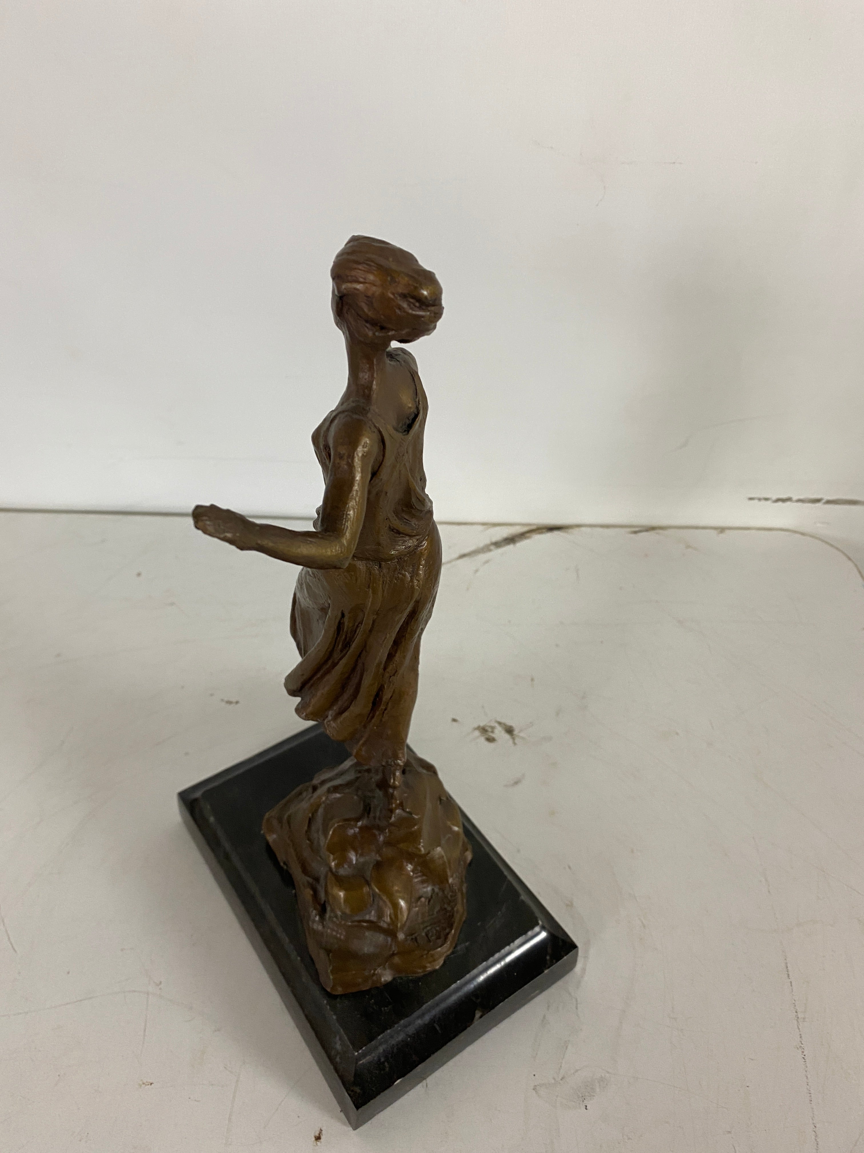 Anthony Frudakis Bronze Woman Sculpture
