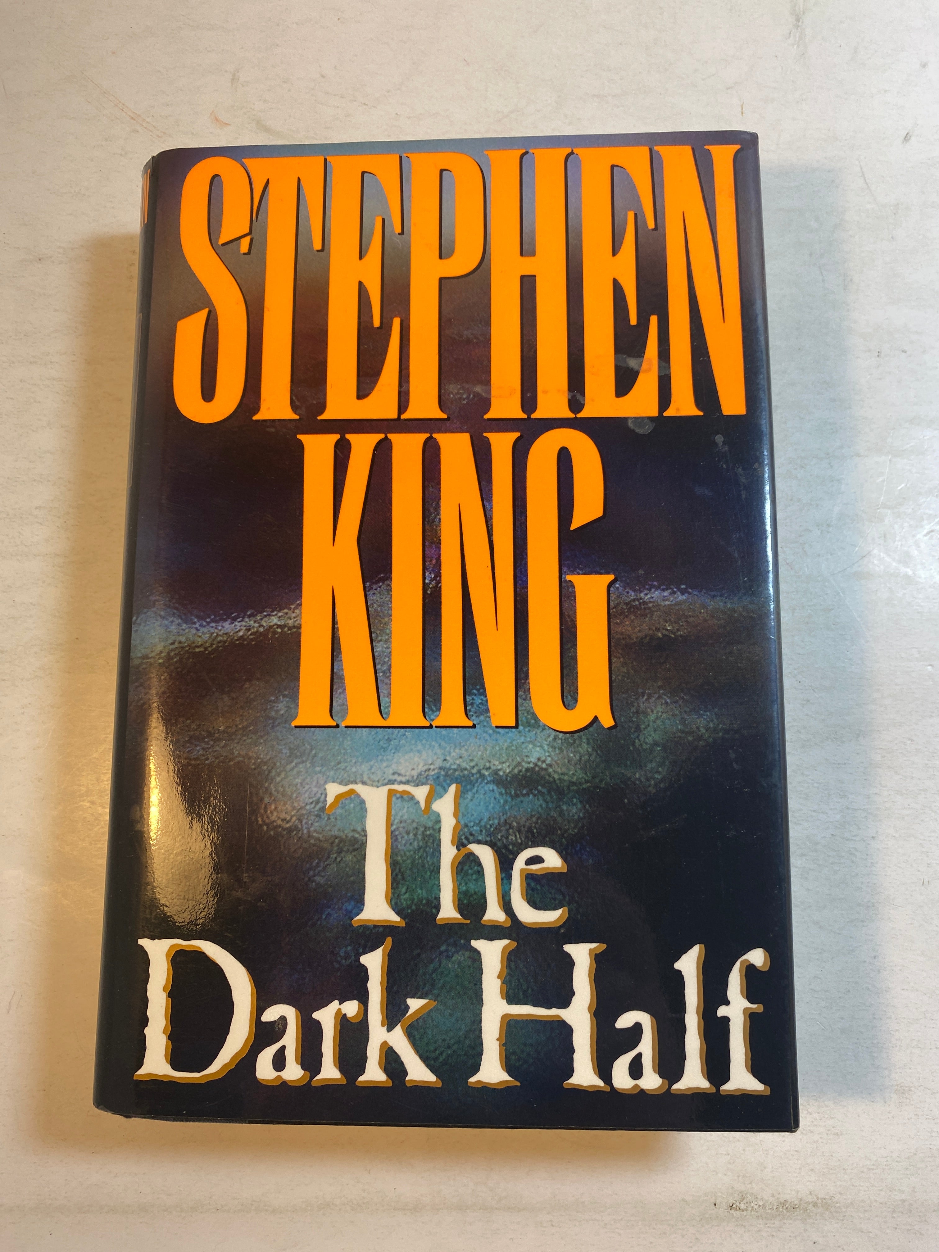 The Dark Half Stephen King HCDJ 1989