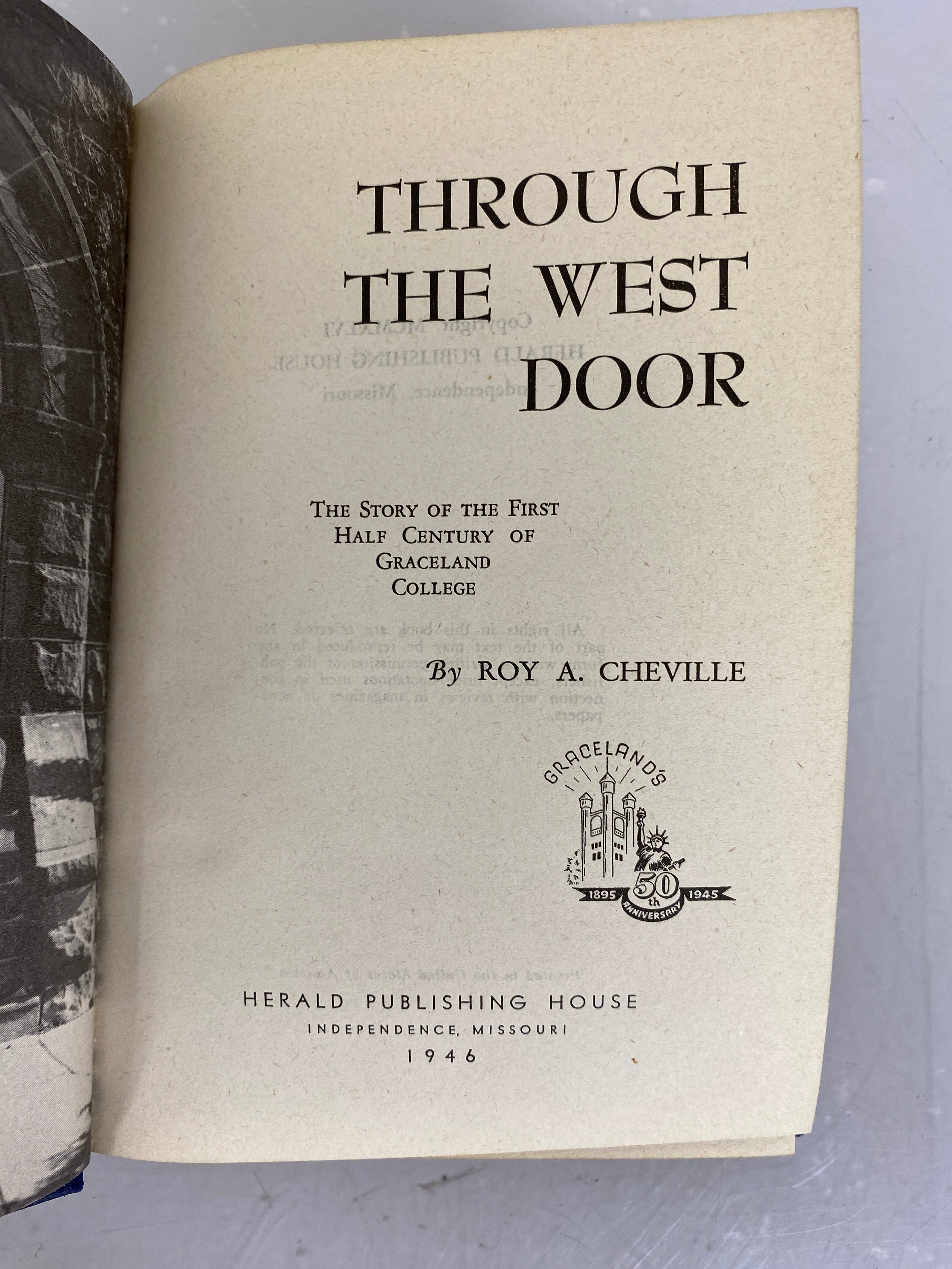 Lot of 2 Roy A. Cheville RLDS Books 1946-1962 HC DJ
