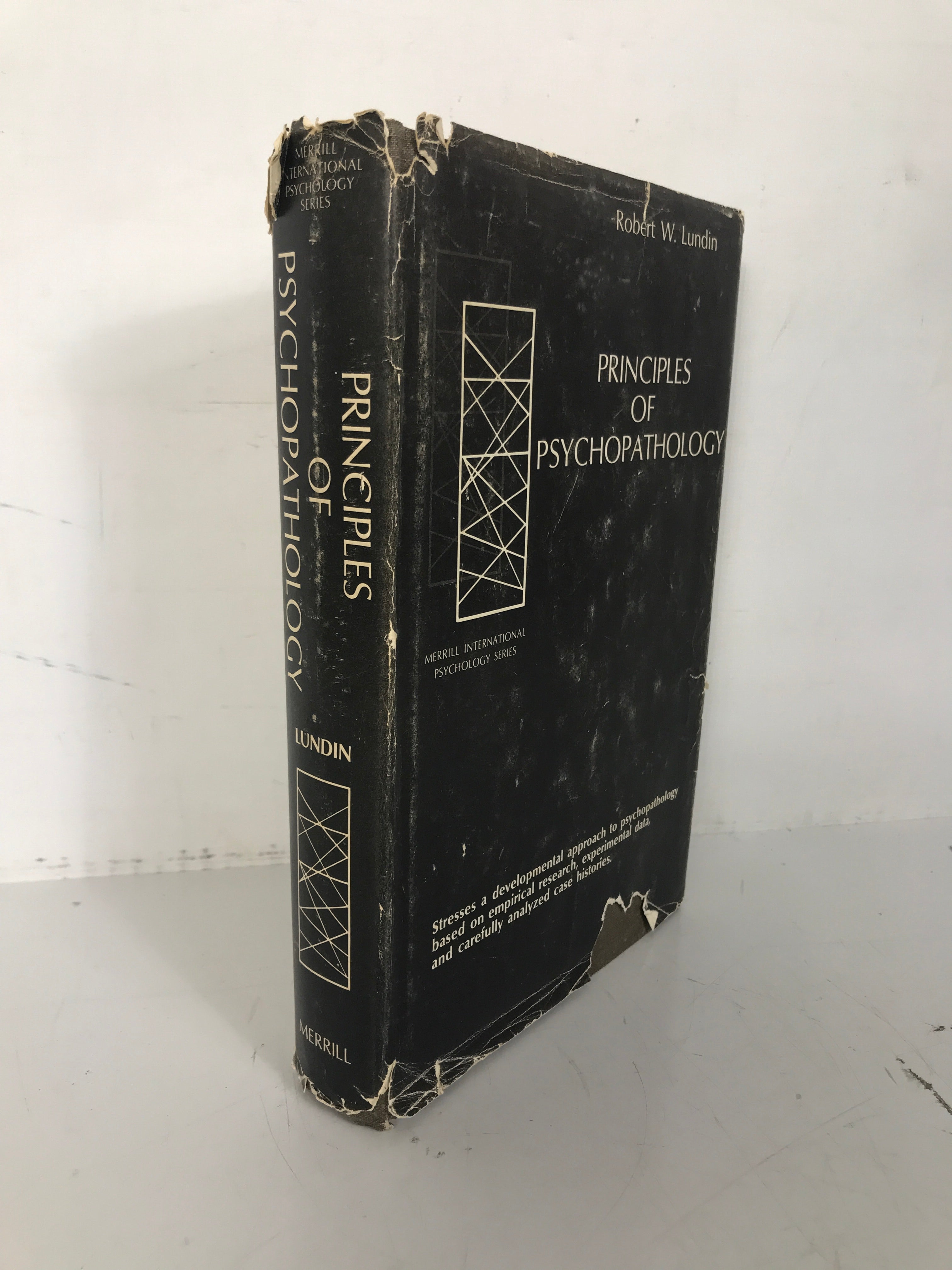 Principles of Psychopathology Robert Lundin 1965 HC DJ