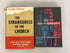 Lot of 2 Christian Faith Books: The Strangeness of the Church (1955) HC DJ and What is Christianity? (1957) SC