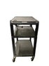 H. Wilson Company Plastic 3 Tier Media Cart