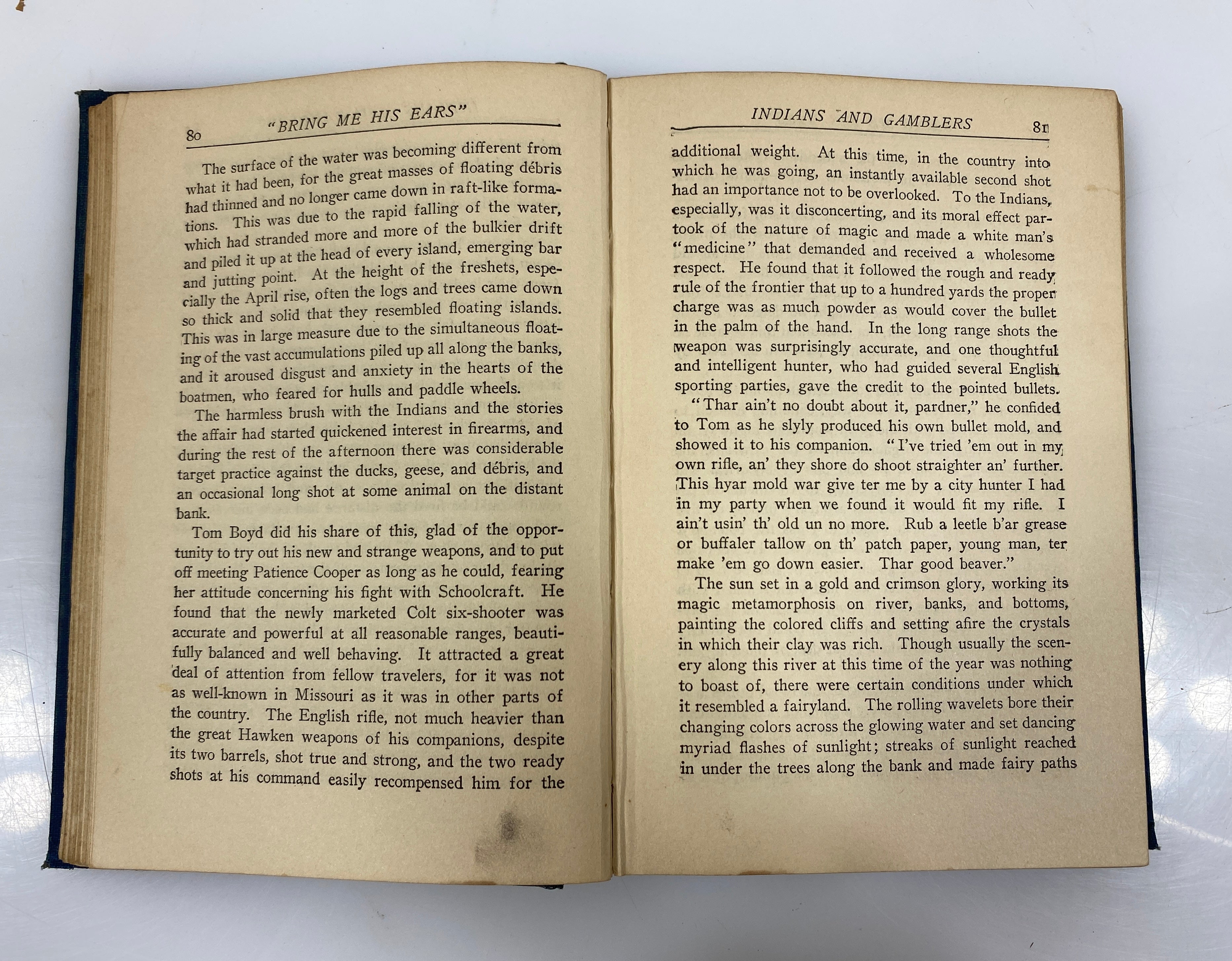 Bring Me His Ears by Clarence Mulford 1922 Antique A.L. Burt HC