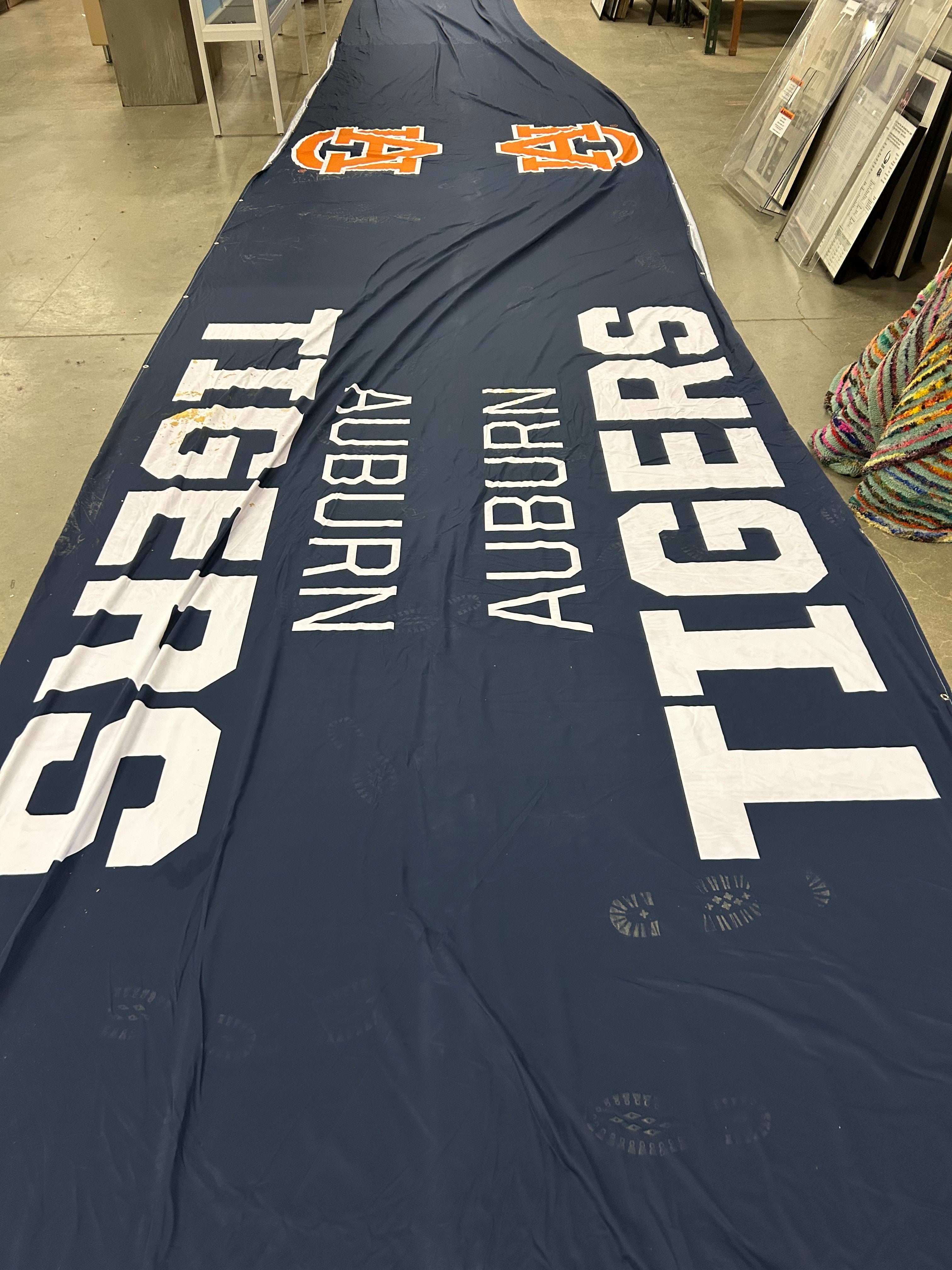 Large Fabric Auburn Tigers Banner