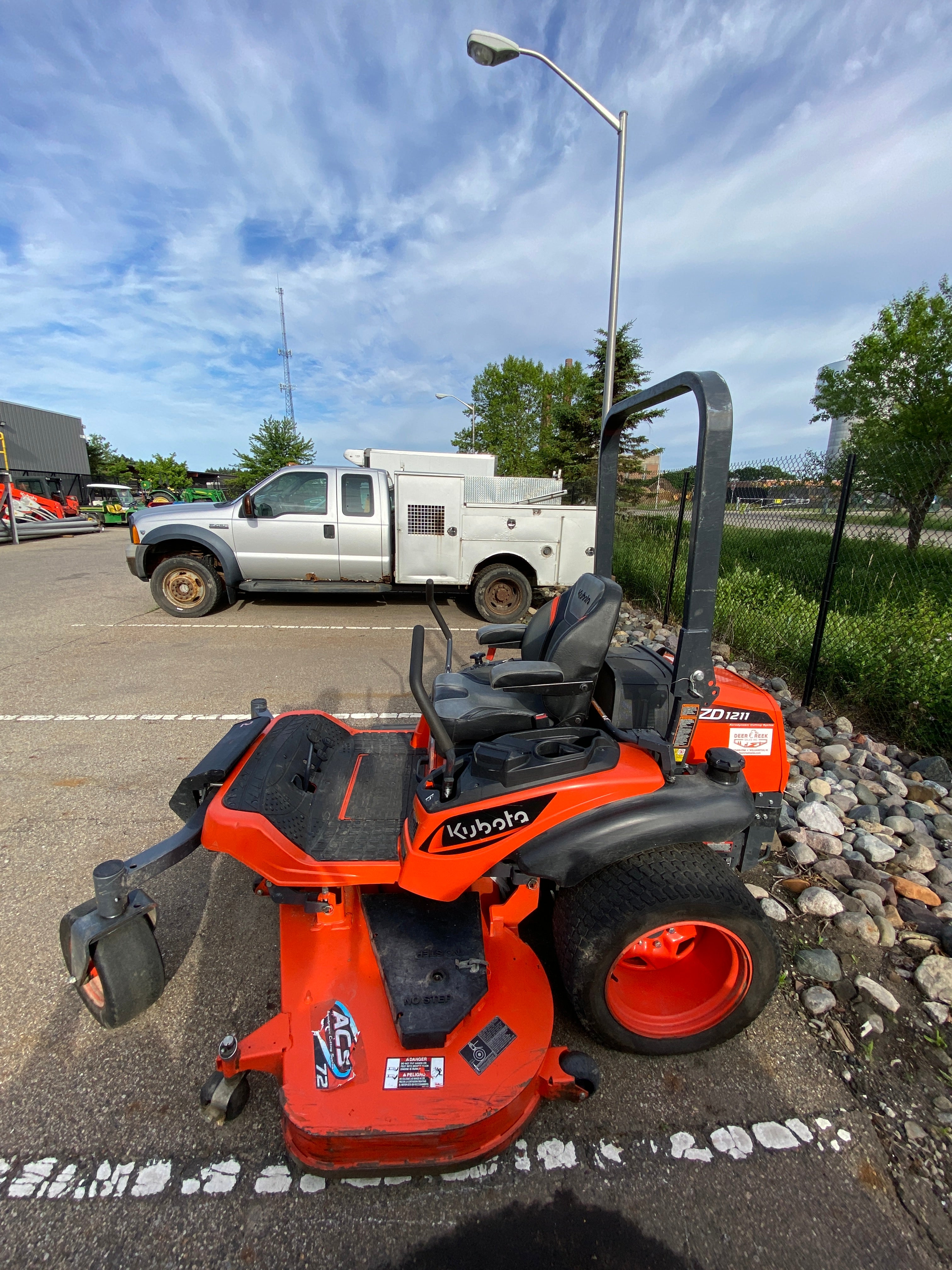72" Kubota Pro Deck # ZD1211L #1