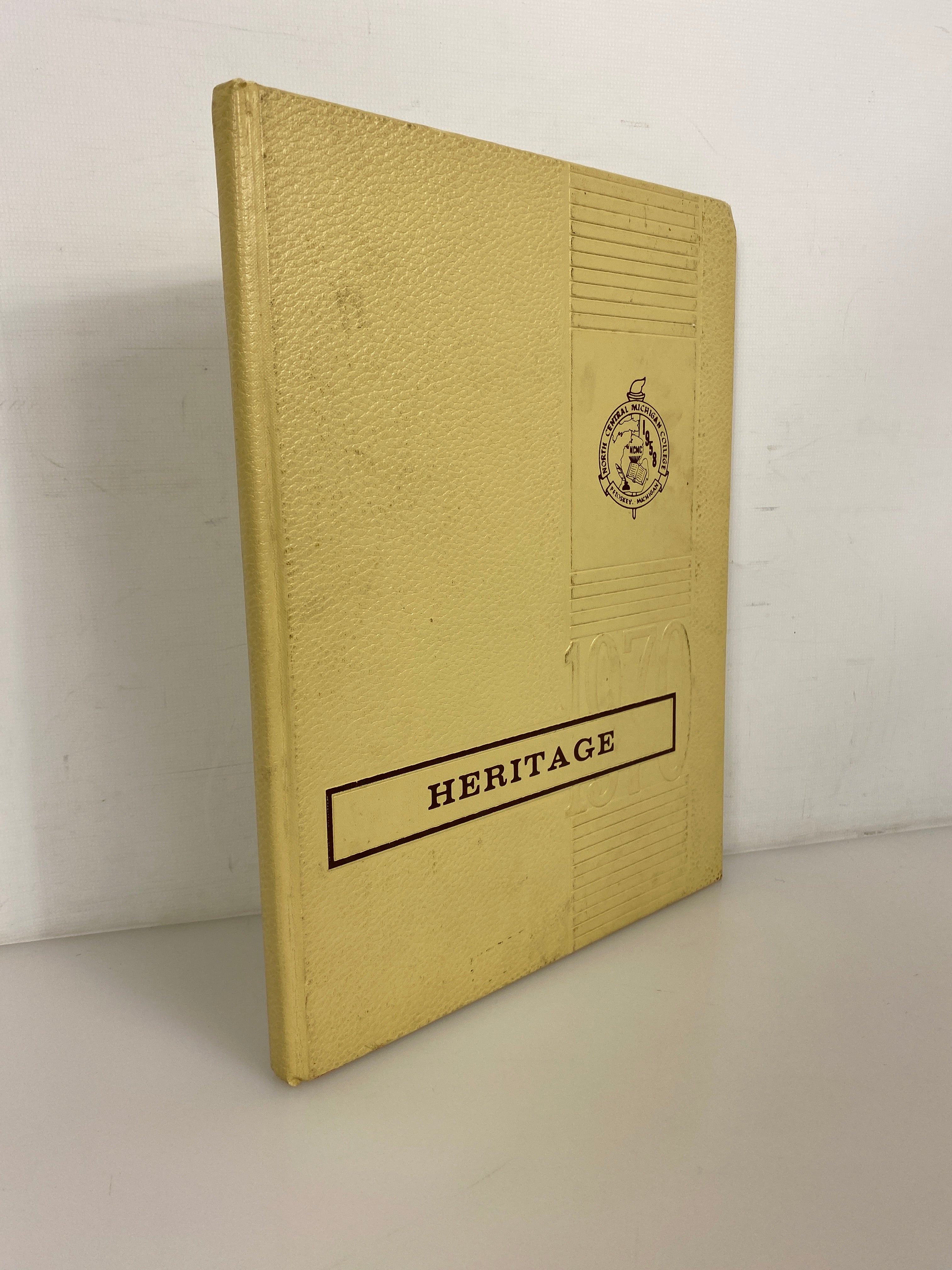1970 North Central Michigan College Yearbook Petoskey HC