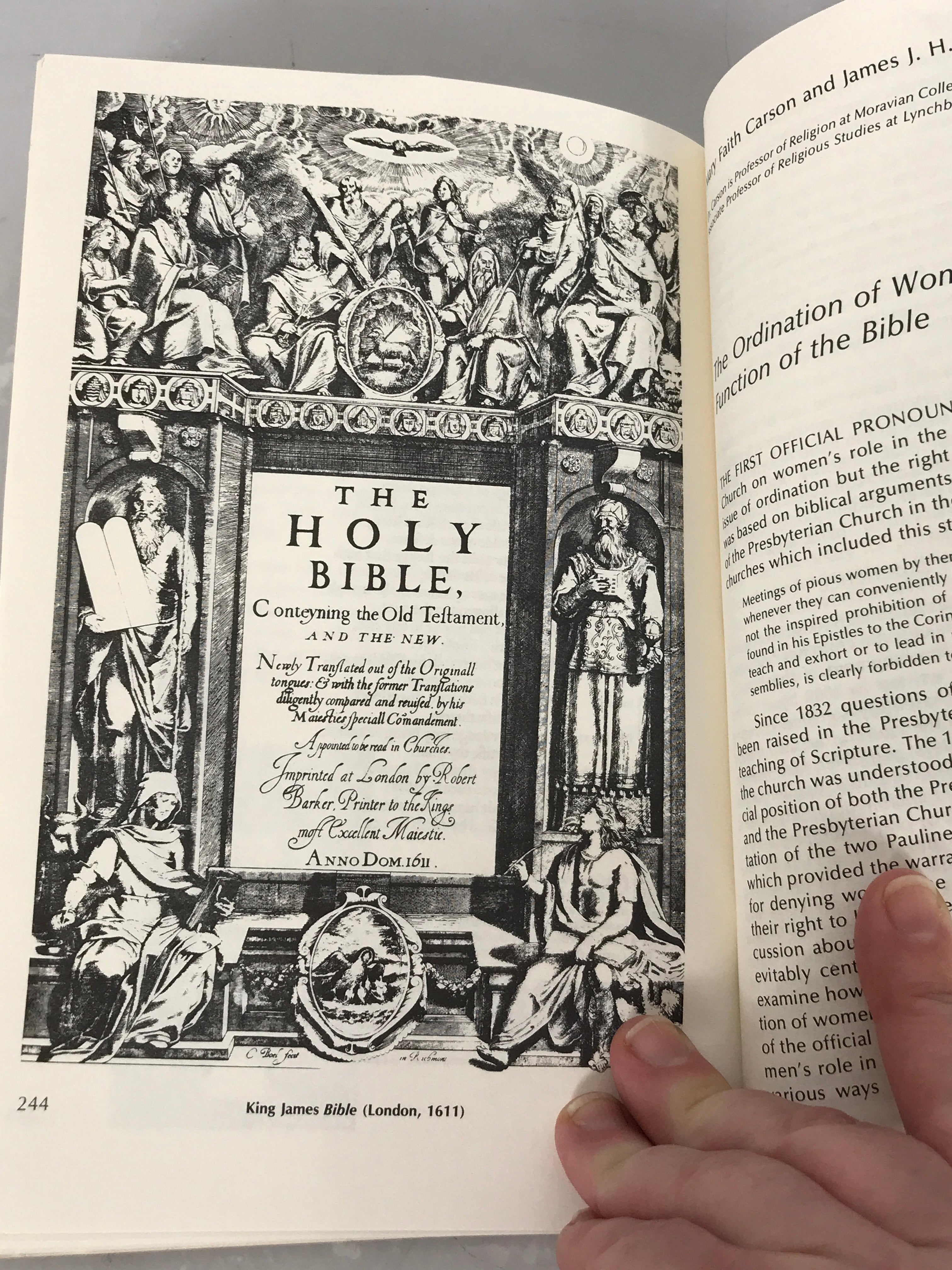 Presbyterians and Biblical Authority Journal of Presbyterian History Summer 1981 SC