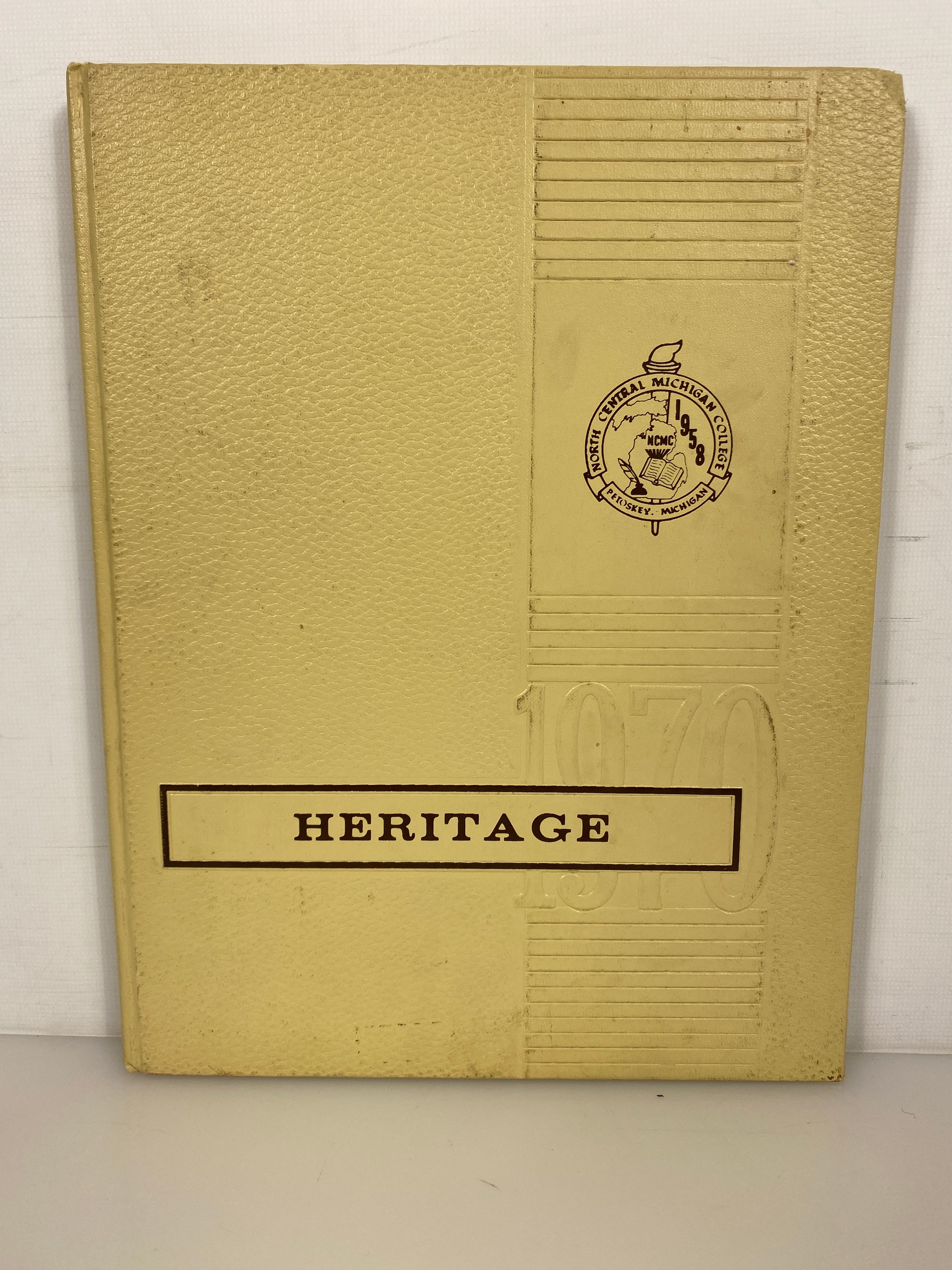 1970 North Central Michigan College Yearbook Petoskey HC