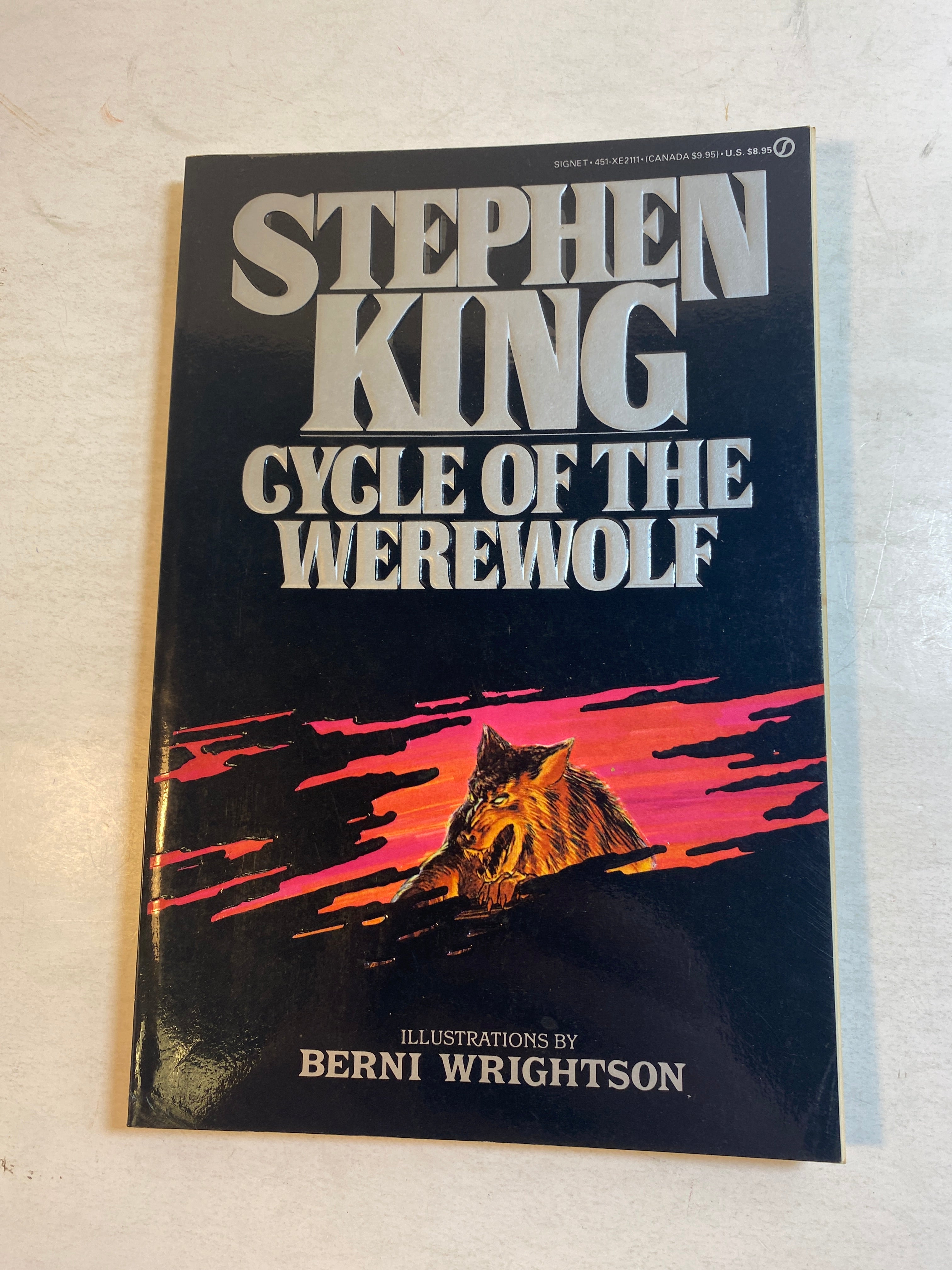 Cycle of the Werewolf Stephen King SC 1983
