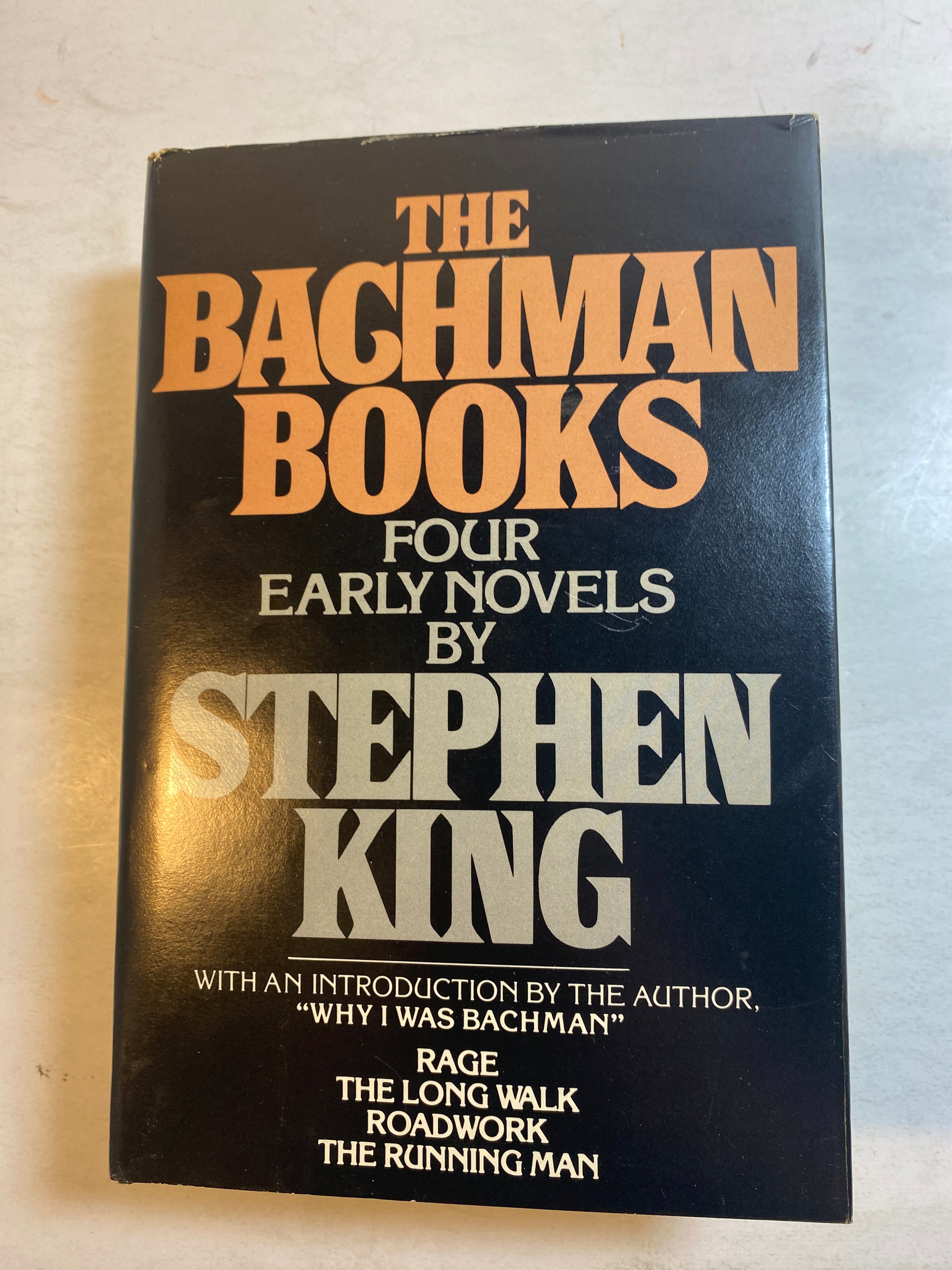 The Bachman Books Stephen King HCDJ 1977