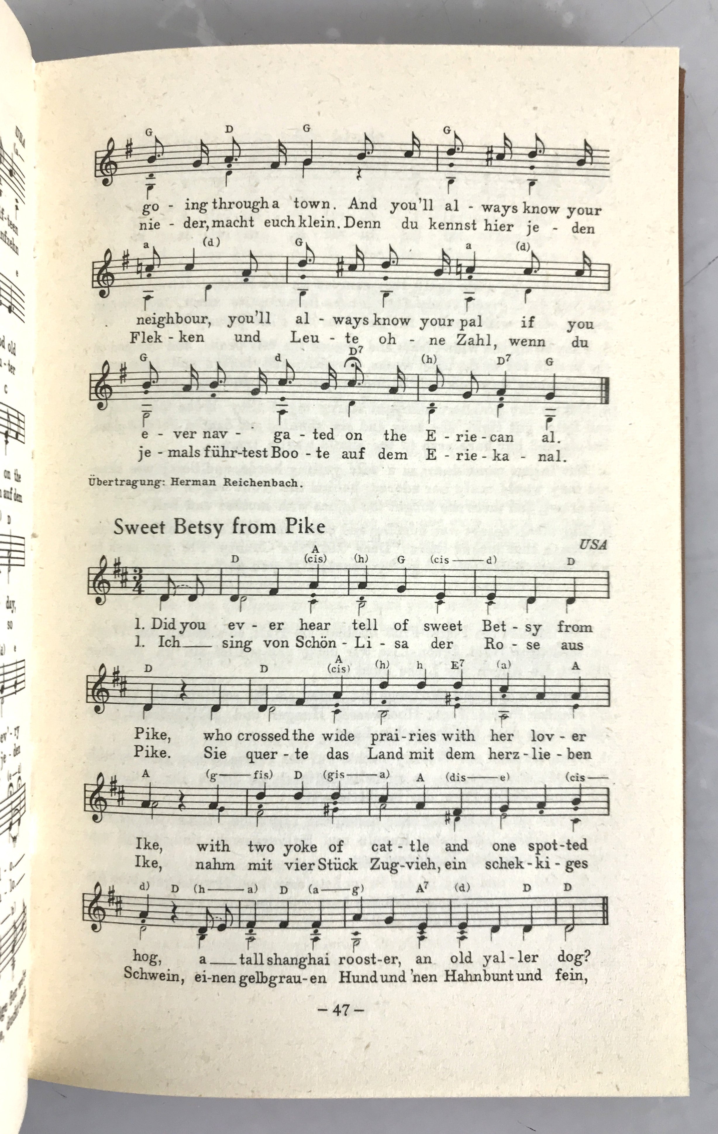 Pro Musica Liederbuch (Songbook) in German by Jode and Gundlach 1961 HC