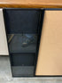 Workshop Black Bulletin Board and File Storage