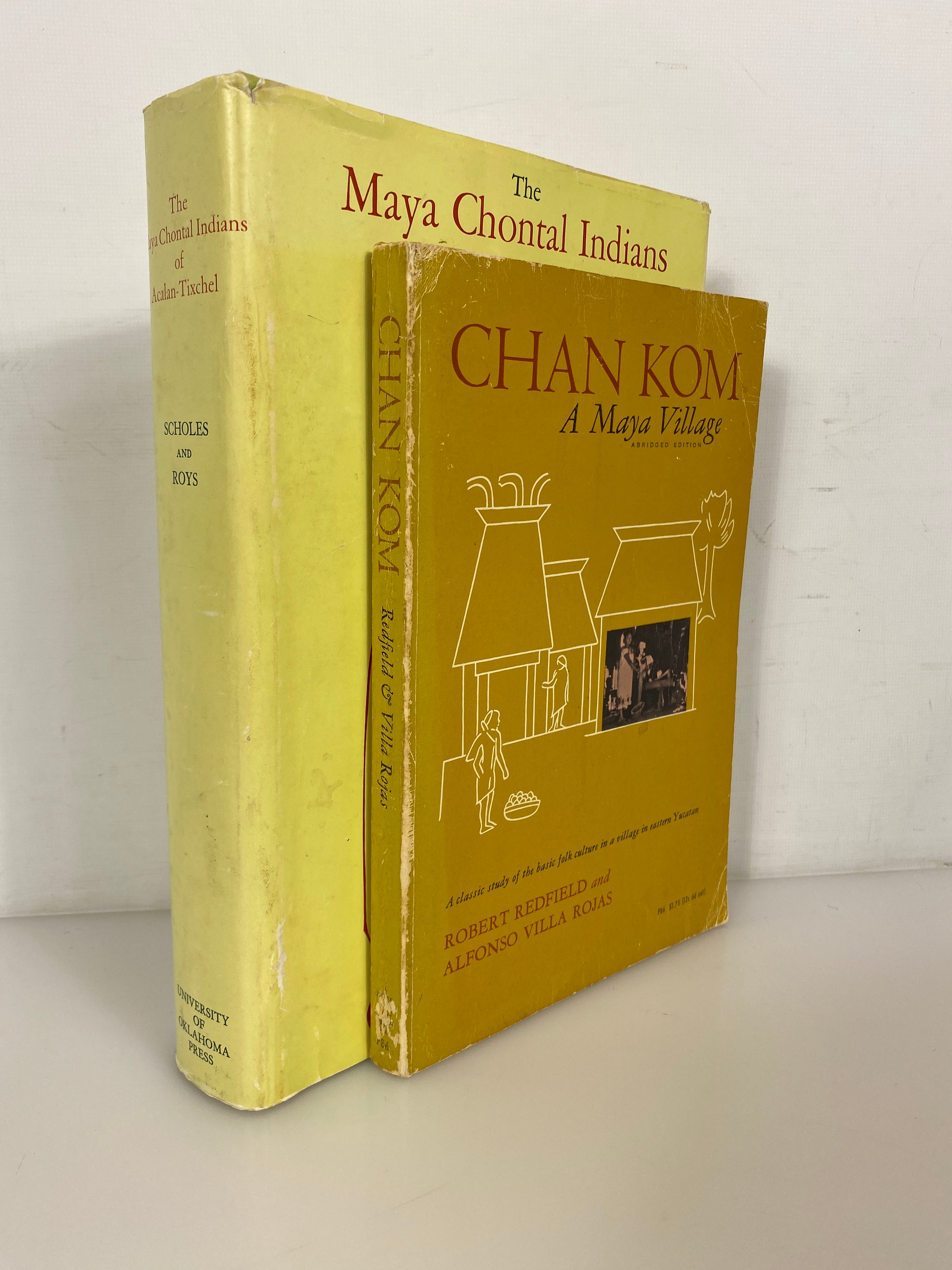 2 Vols: Chan Kom a Maya Village/The Maya Chontal Indians of Acalan-Tixchel