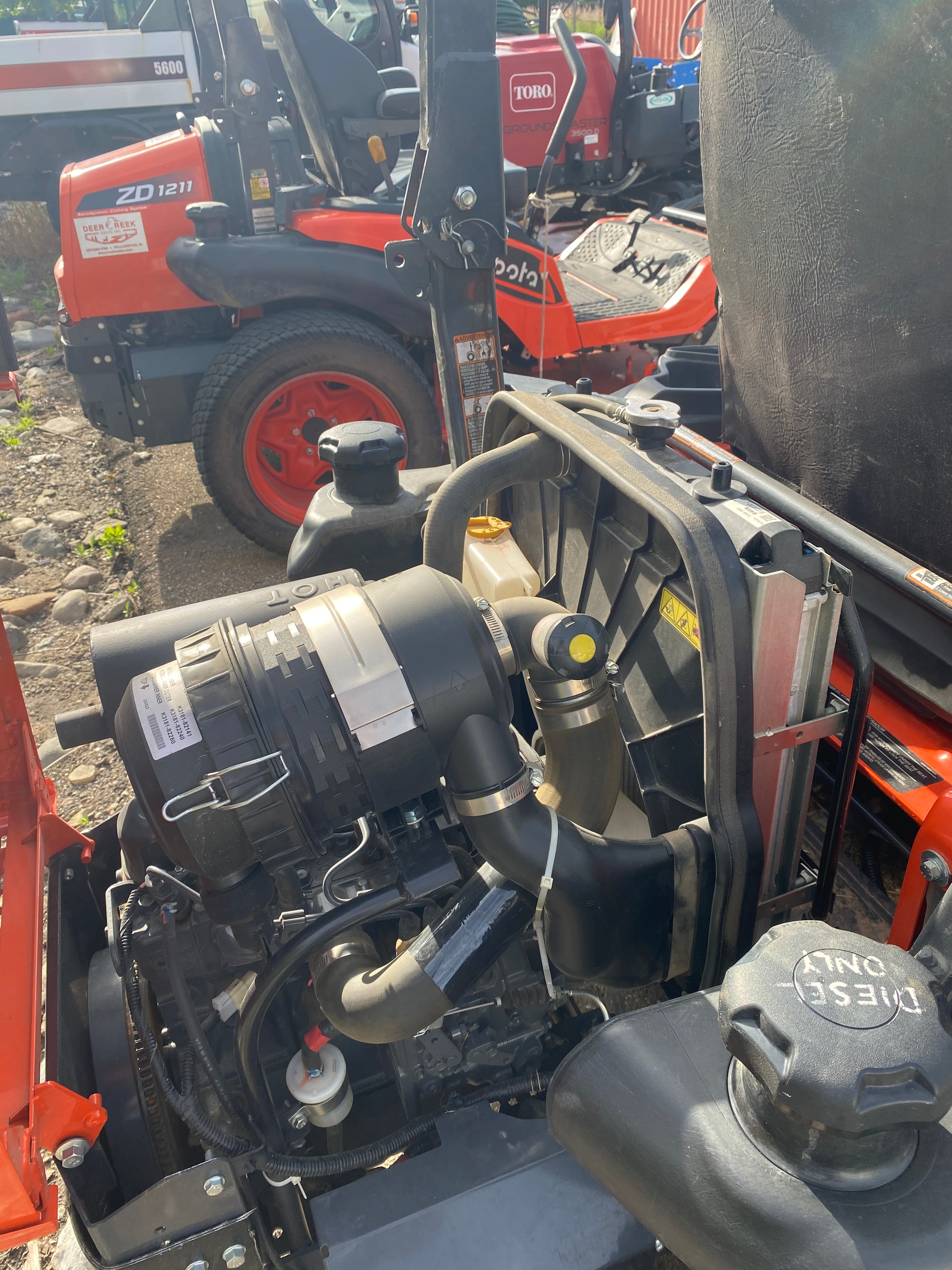 72" Kubota Pro Deck # ZD1211L #1