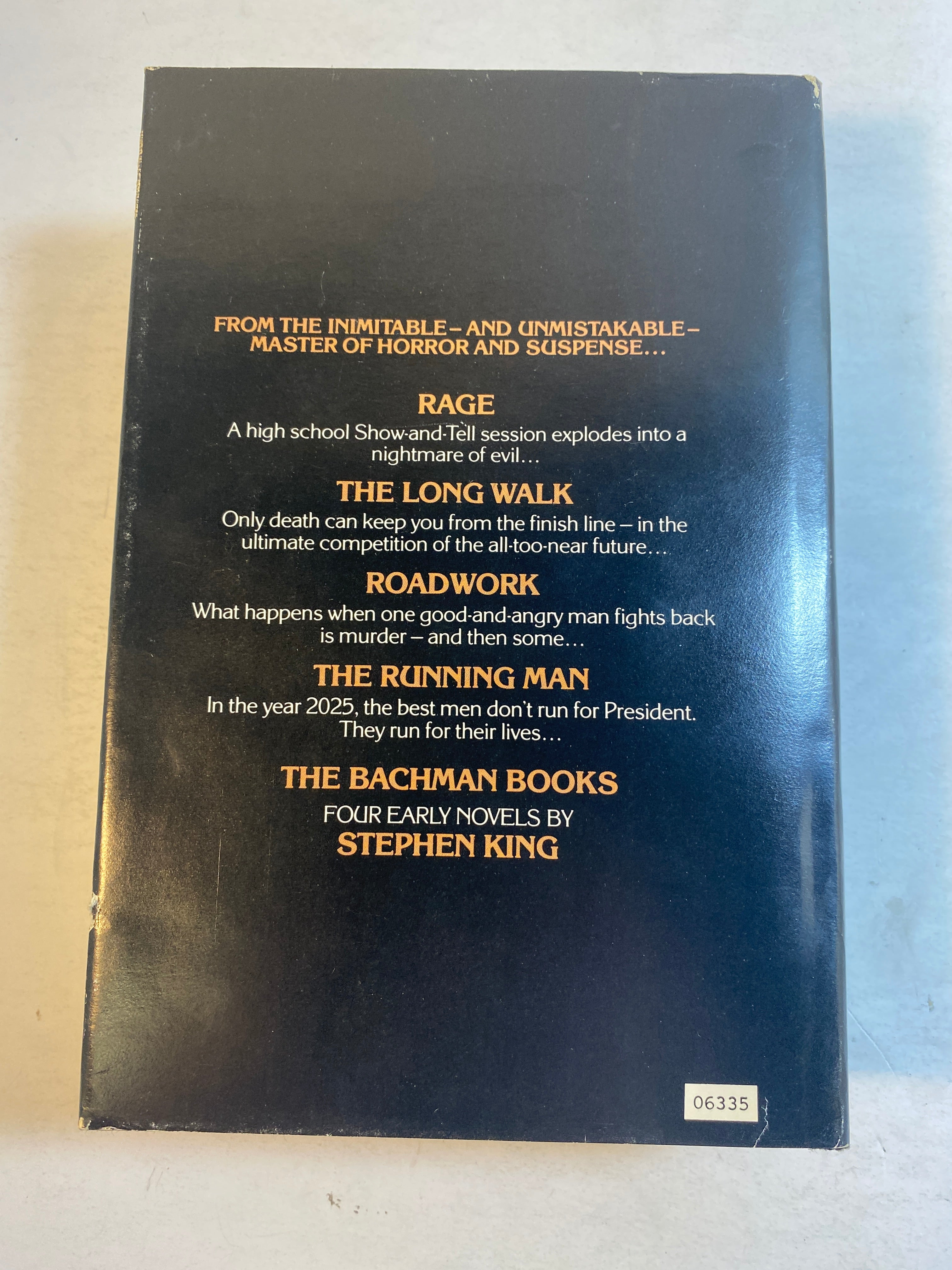 The Bachman Books Stephen King HCDJ 1977