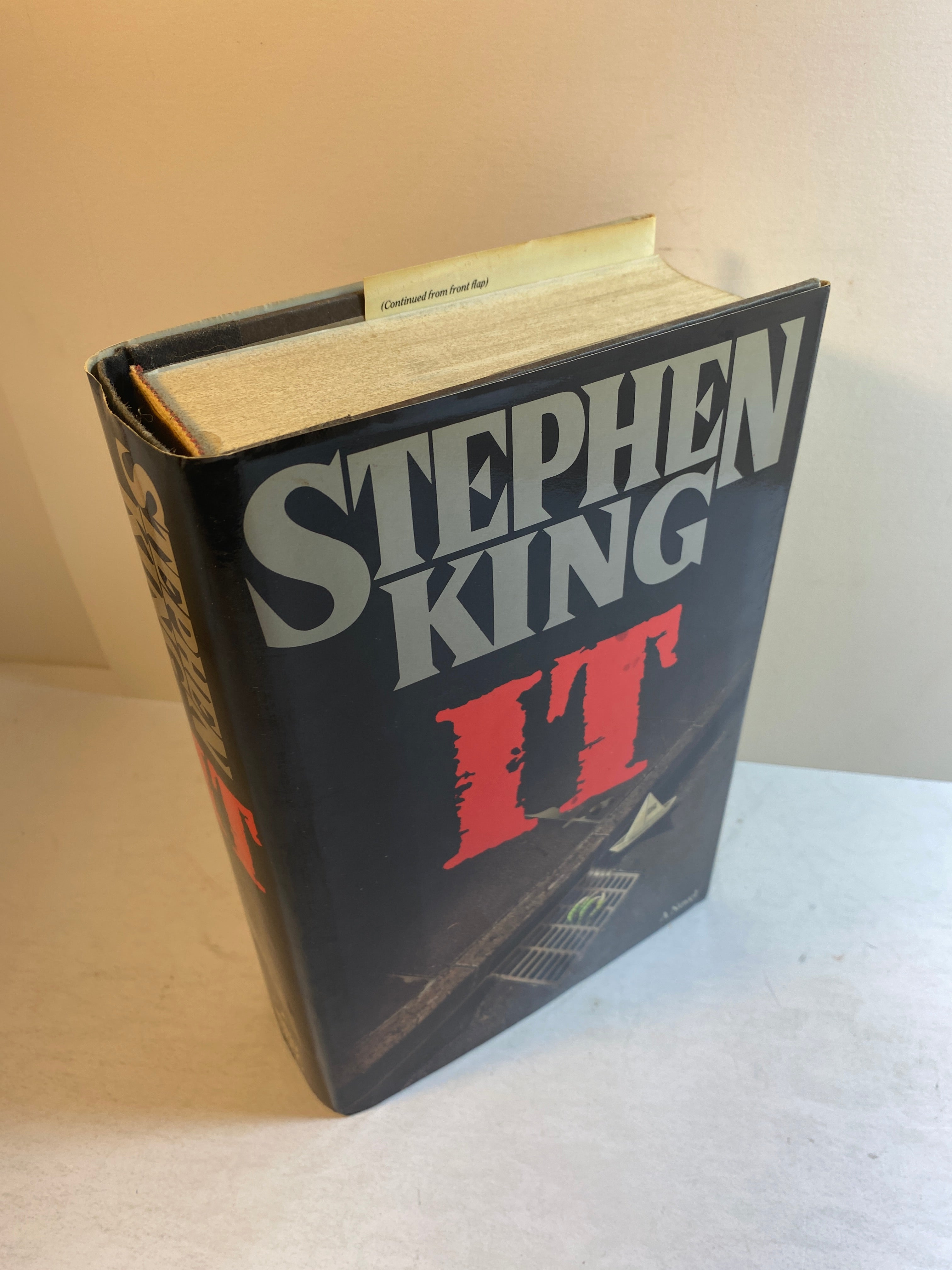 It Stephen King HCDJ 1986 Viking $22.95 Dust Jacket
