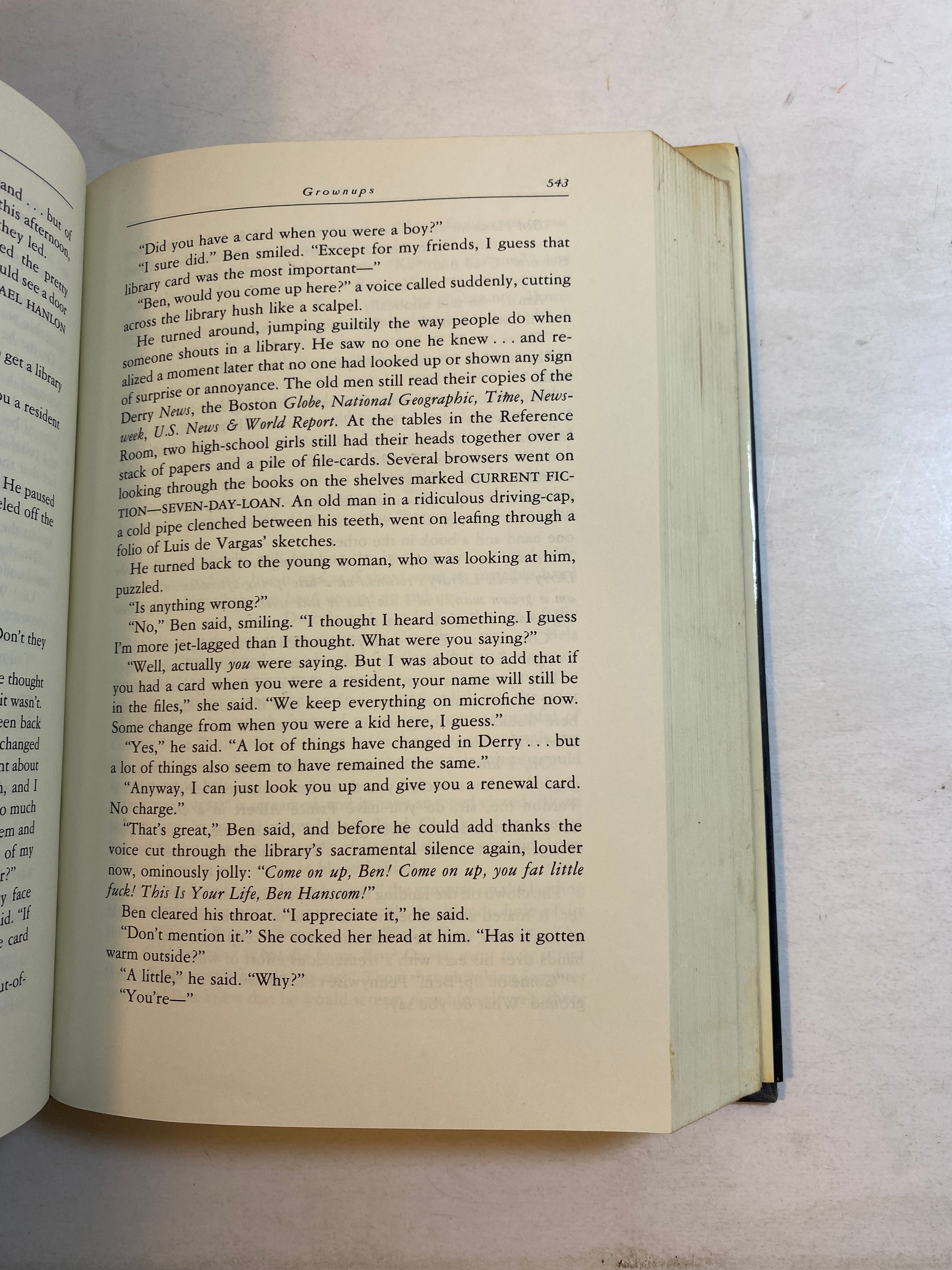 It Stephen King HCDJ 1986 Viking $22.95 Dust Jacket