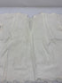 Vintage 1910s White Linen Baby's Dress with Intricate Embroidery