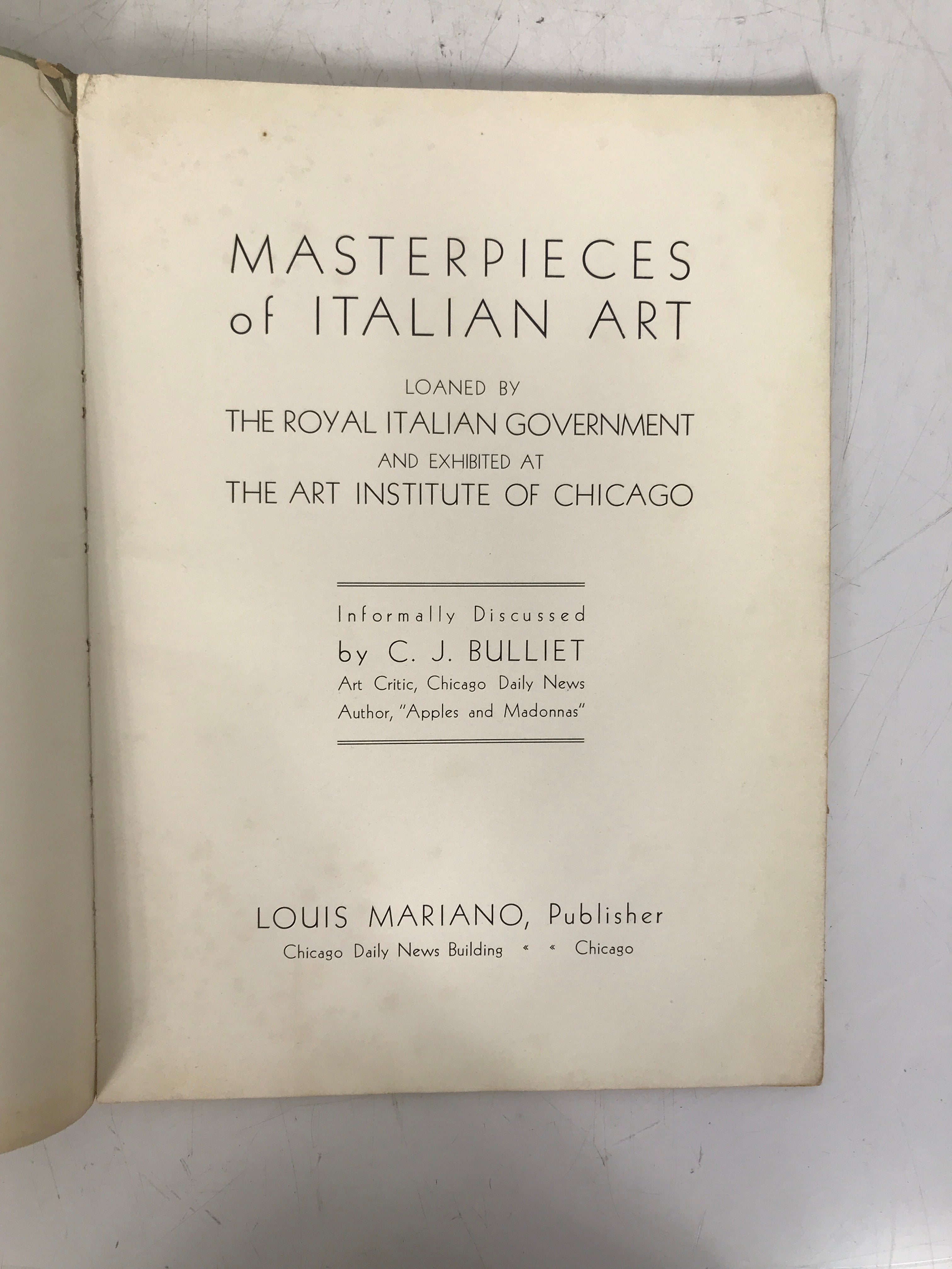 2 Art Exhibit Vols: Masterpieces of Italian Art/German Expressionist Painting SC