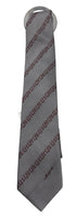 Austria Shop Gray Mozart Silk Neck Tie