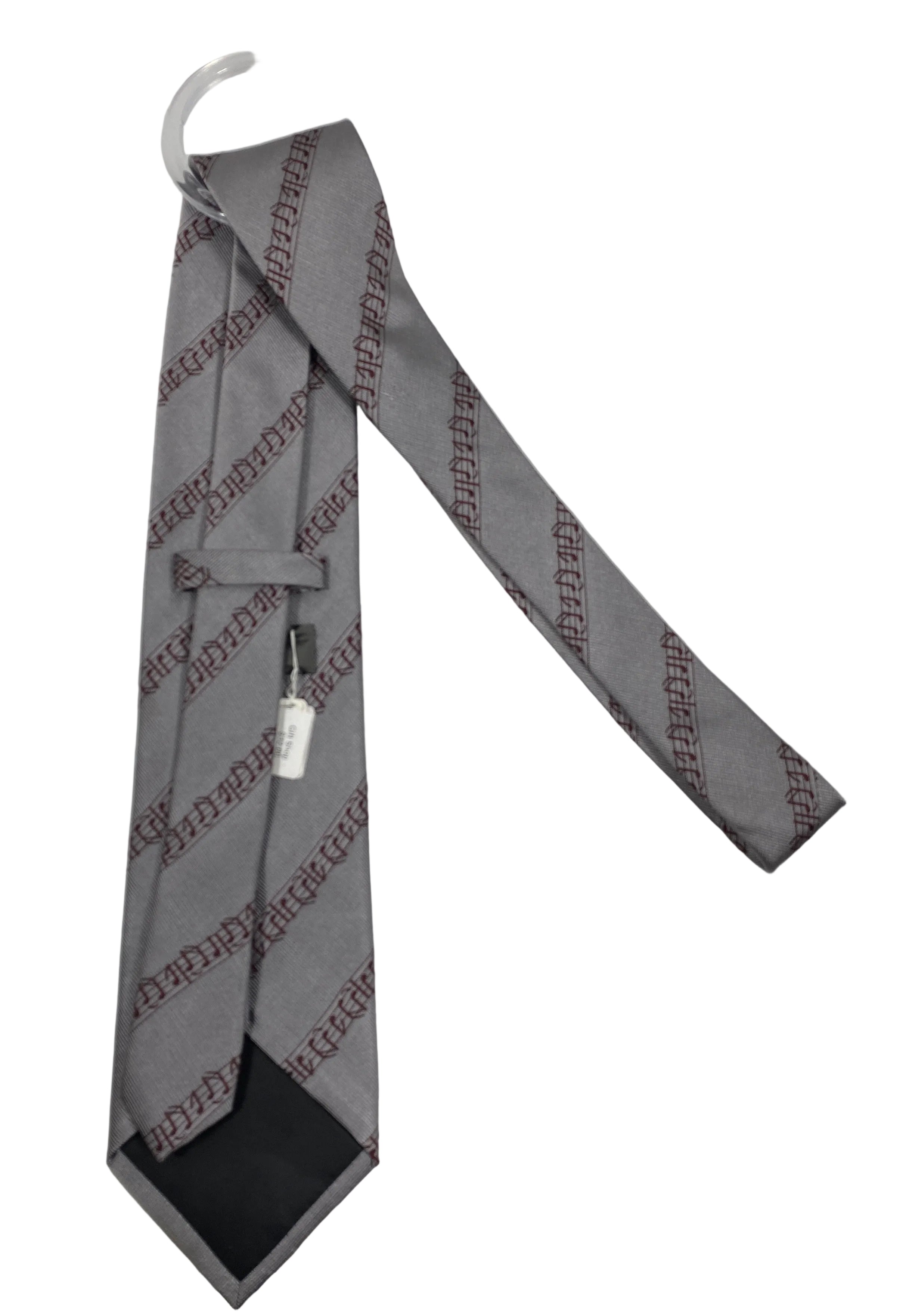 Austria Shop Gray Mozart Silk Neck Tie