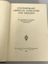 Vintage Contemporary American Literature and Religion by Halford Luccock 1934 HC