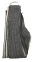 Asian Eye Gray and White Wool Scarf