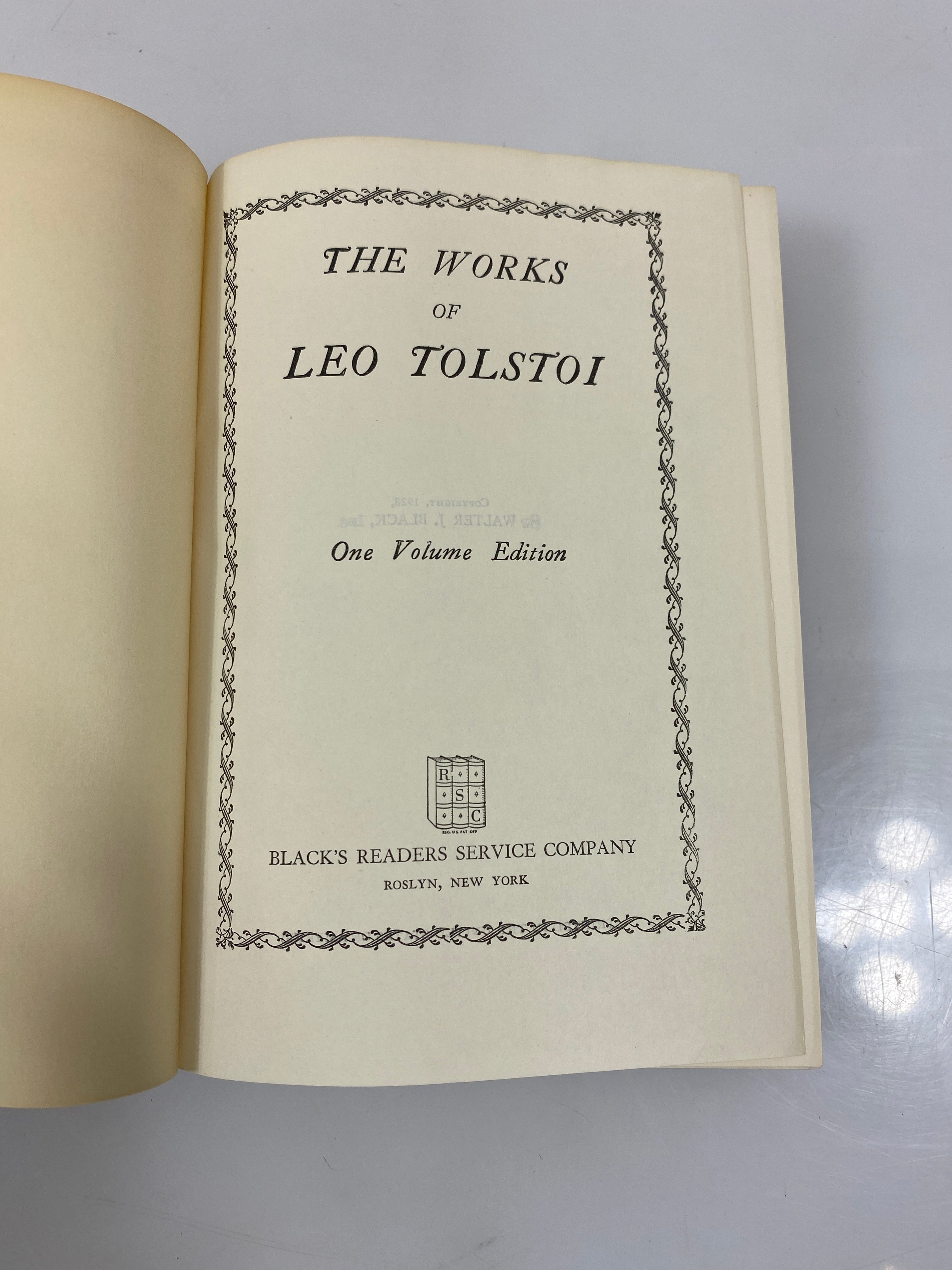 Lot of 4 The Works of Hugo/Shakespeare/Wilde/Tolstoi 1927-37 HC