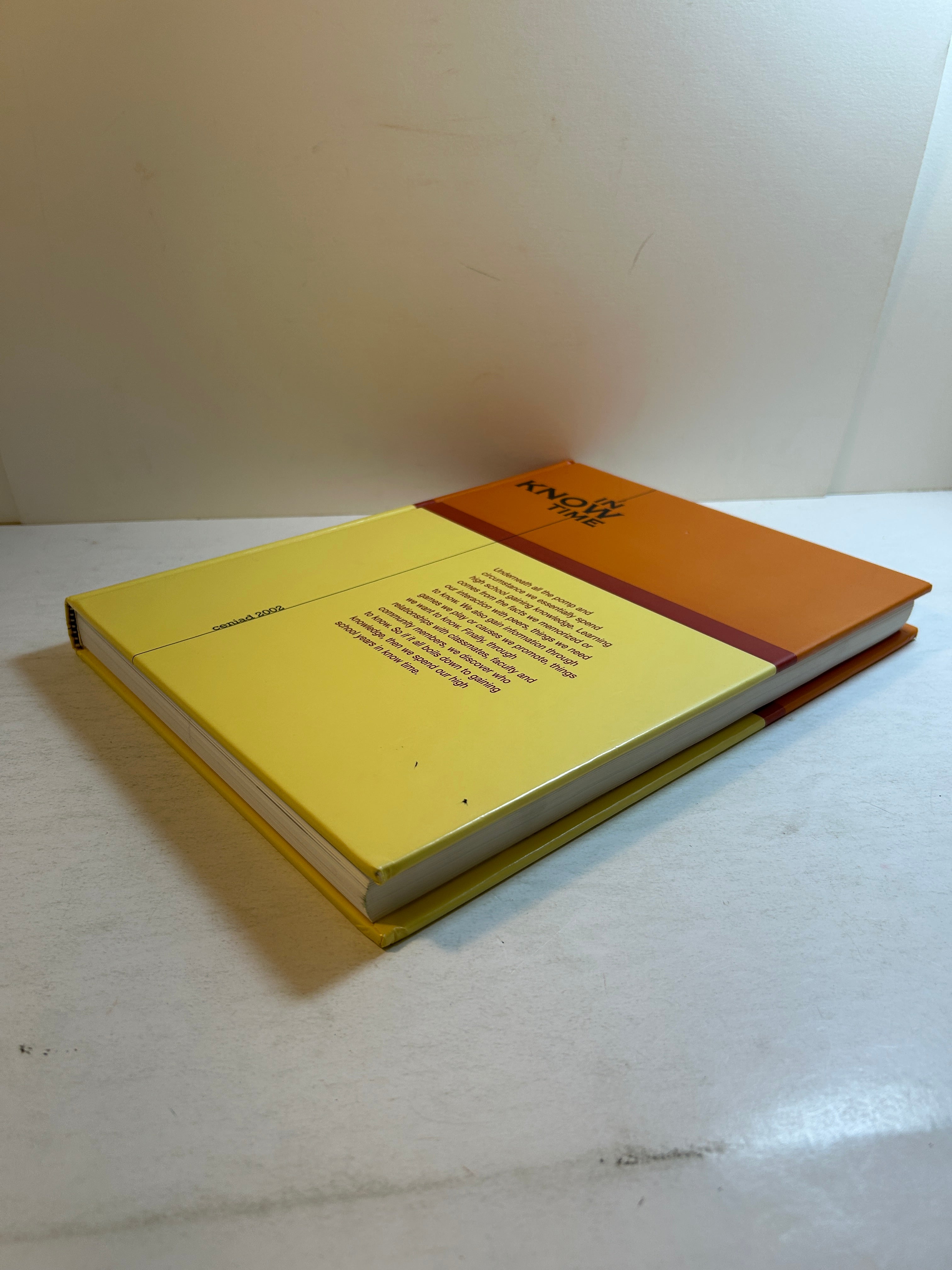 2002 "Ceniad" East Lansing High School Yearbook HC