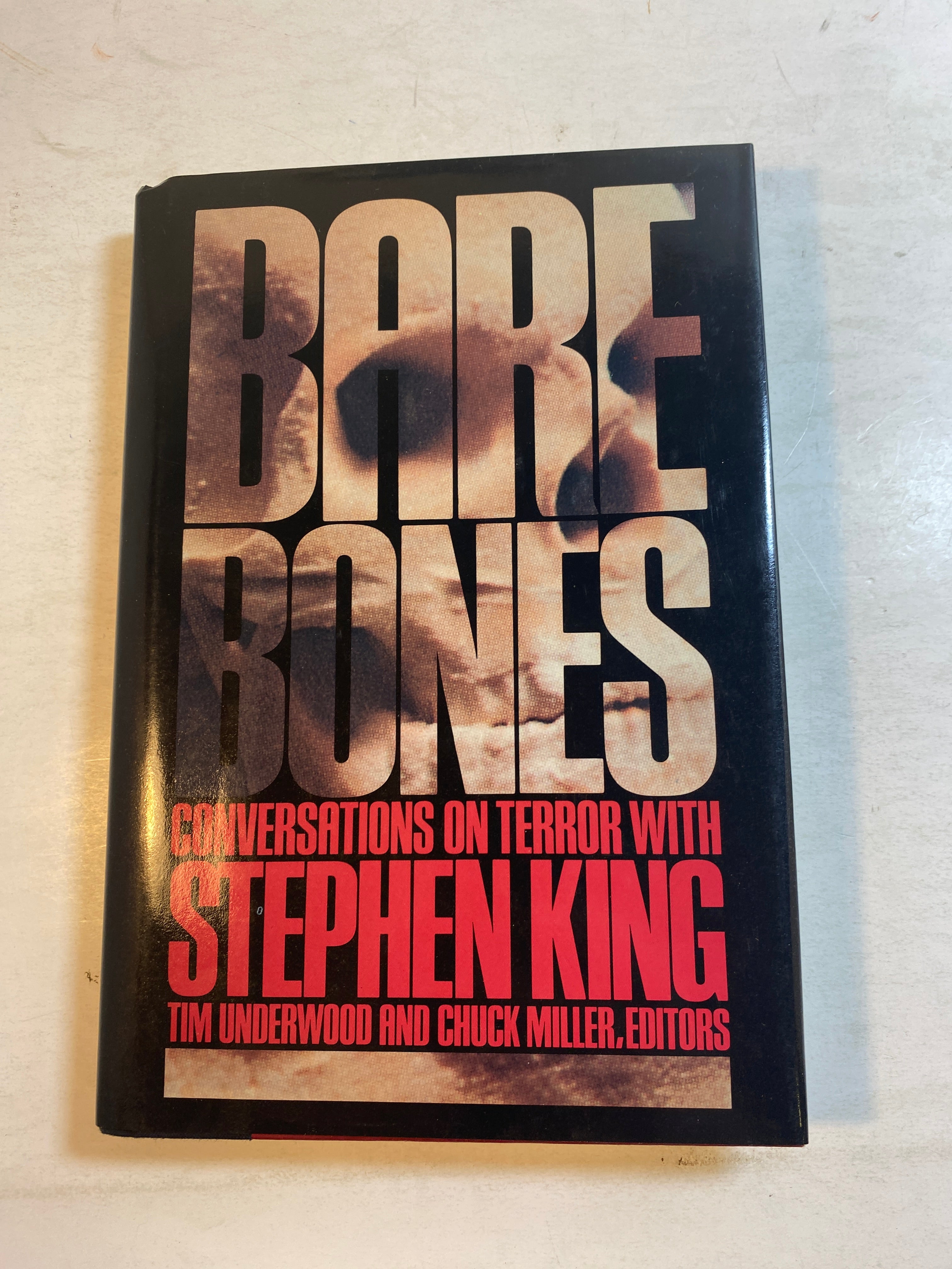 Bare Bones Stephen King HCDJ 1988