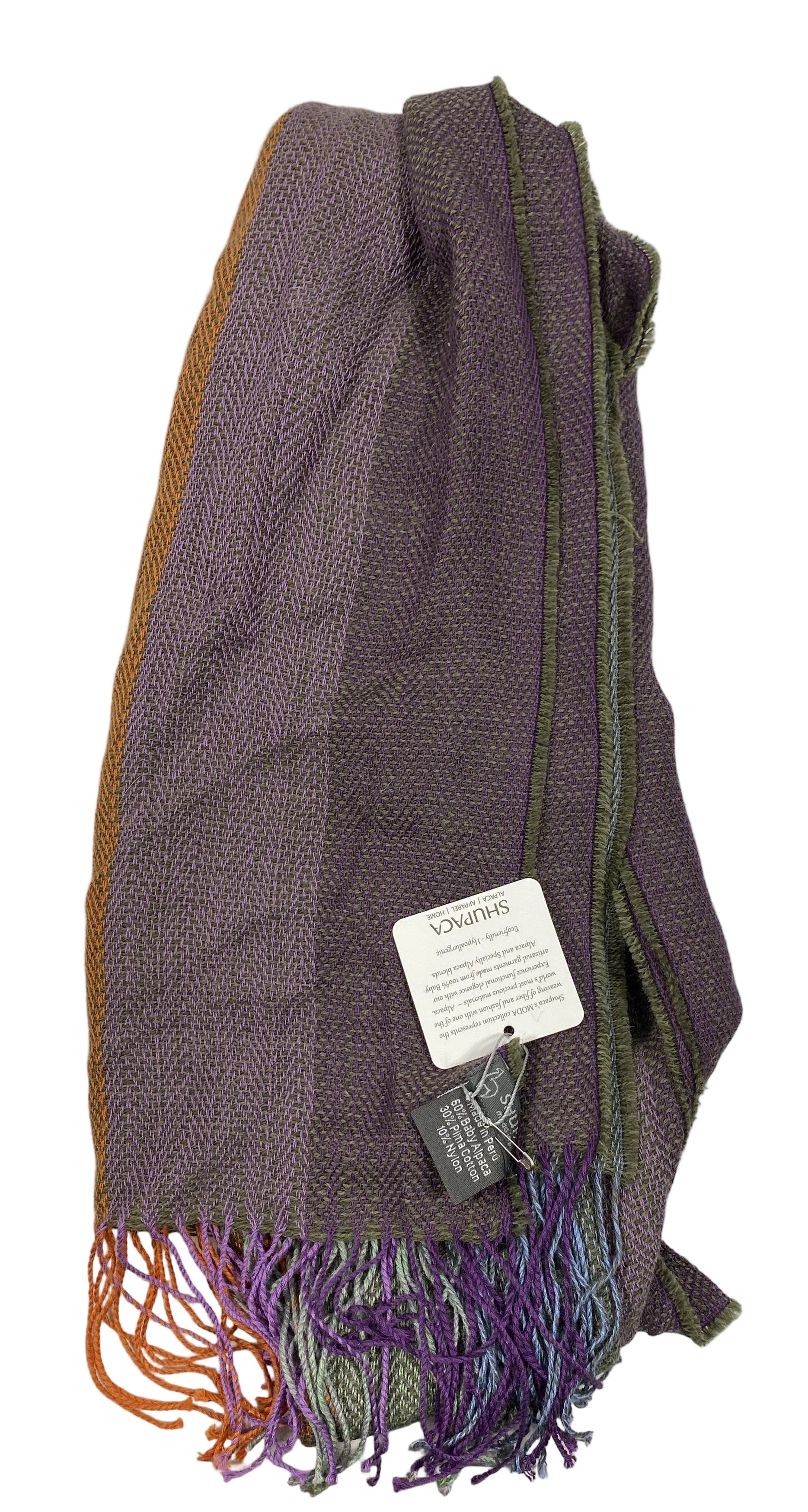 Shupaca Baby Alpaca Multicolor Scarf