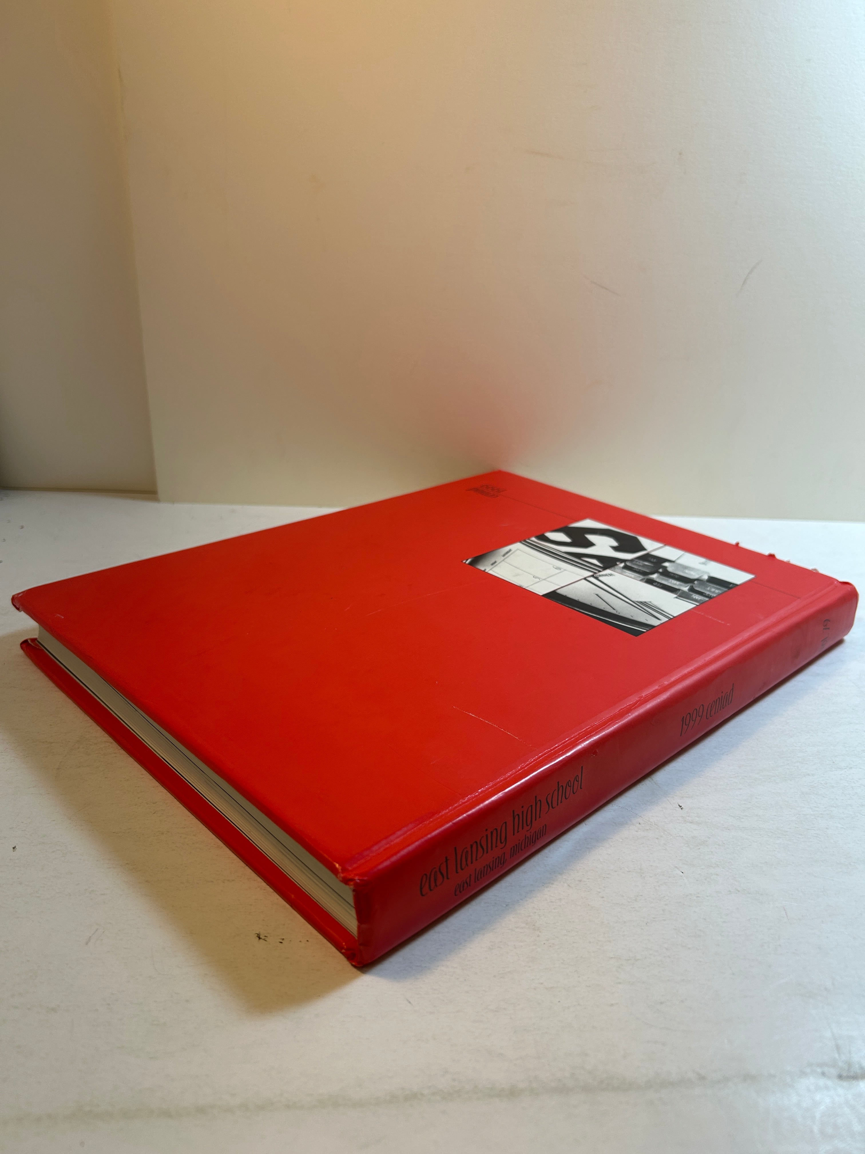 1999 "Ceniad" East Lansing High School Yearbook HC