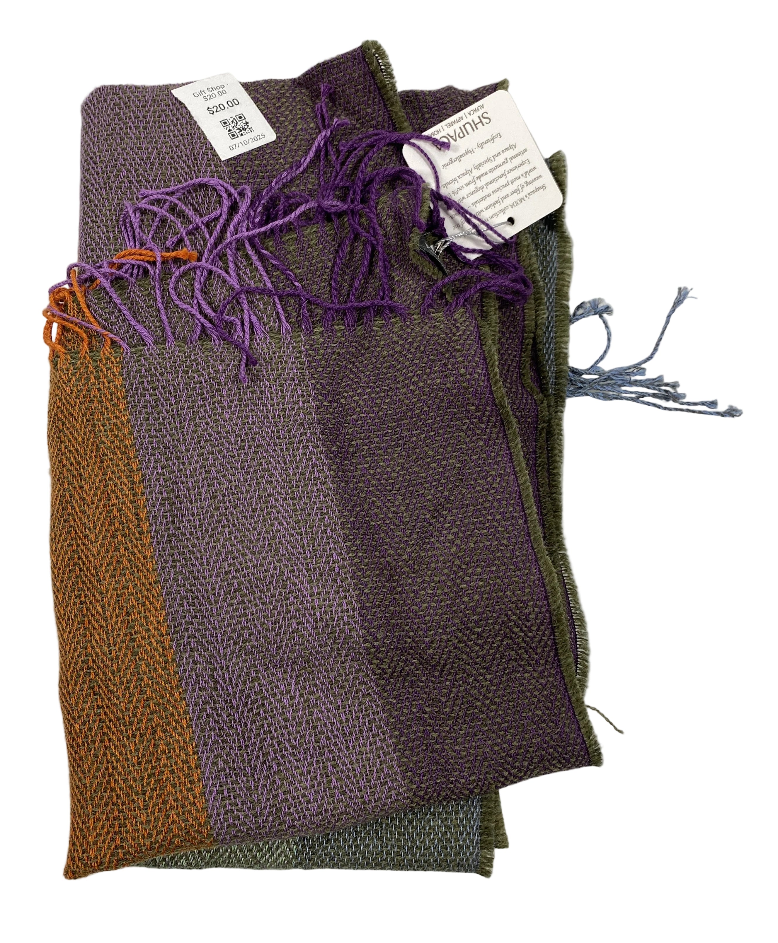 Shupaca Baby Alpaca Multicolor Scarf
