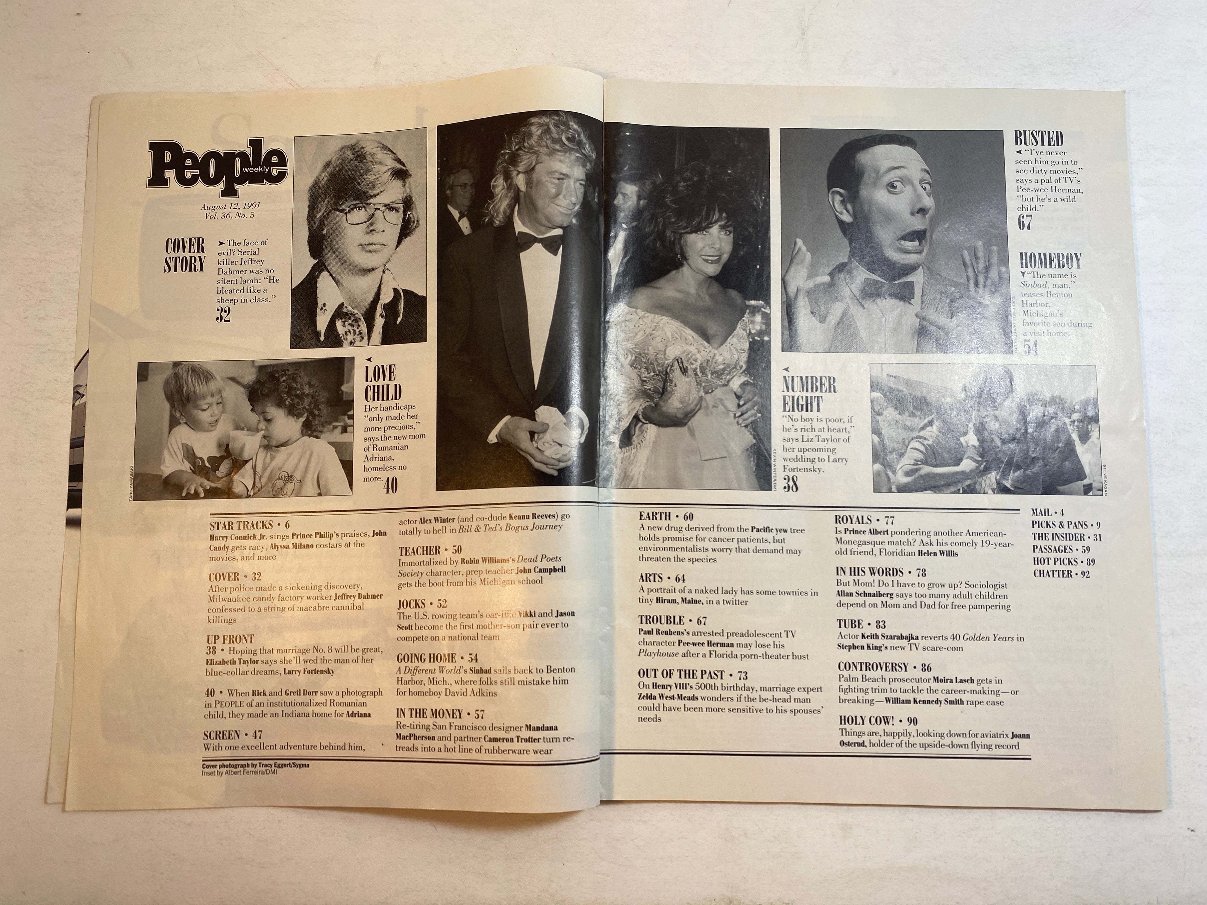 People Magazine August 12 1991 Jeffrey Dahmer Trial