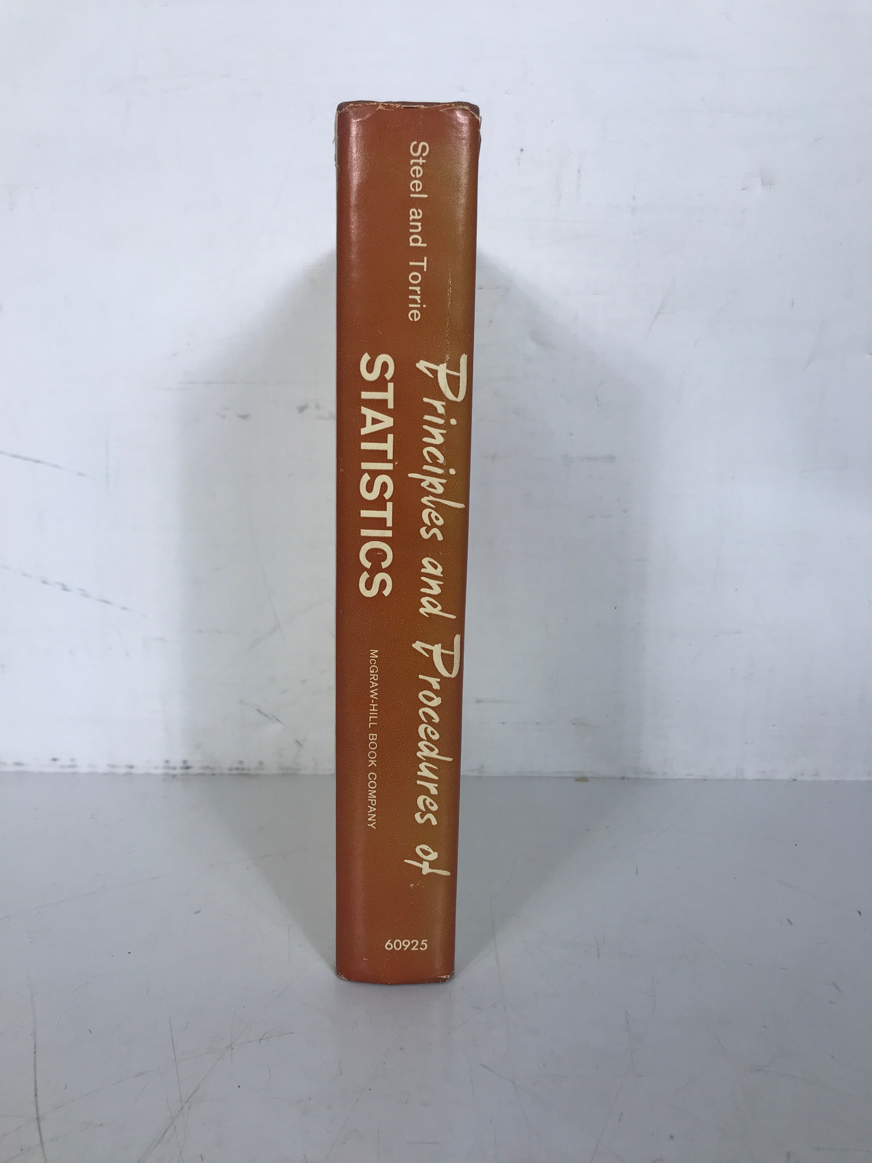 Principles and Procedures of Statistics Steel/Torrie 1960 HC DJ