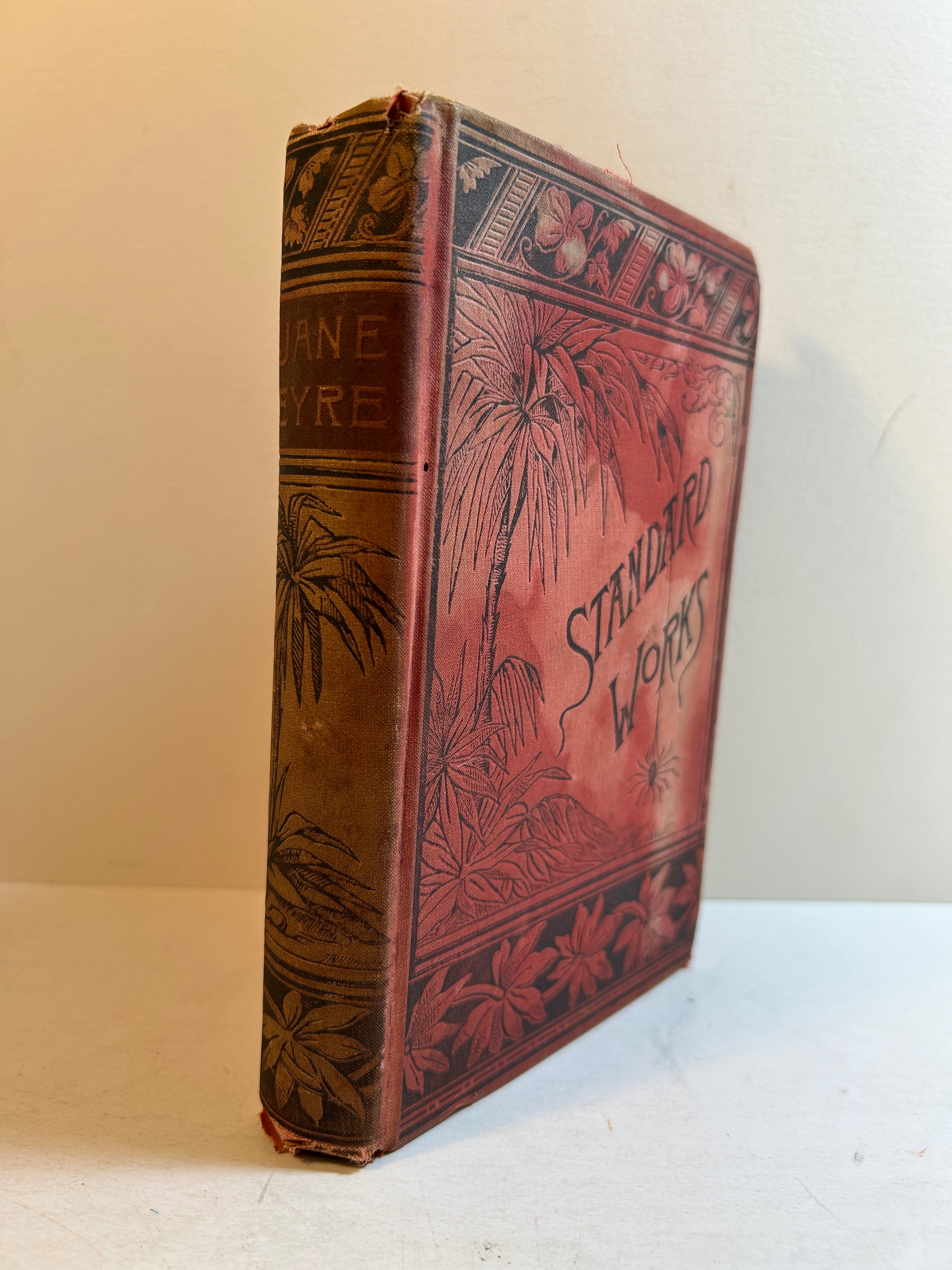 Jane Eyre by Charlotte Bronte Standard Works Ed Robert B Davis 1887 HC