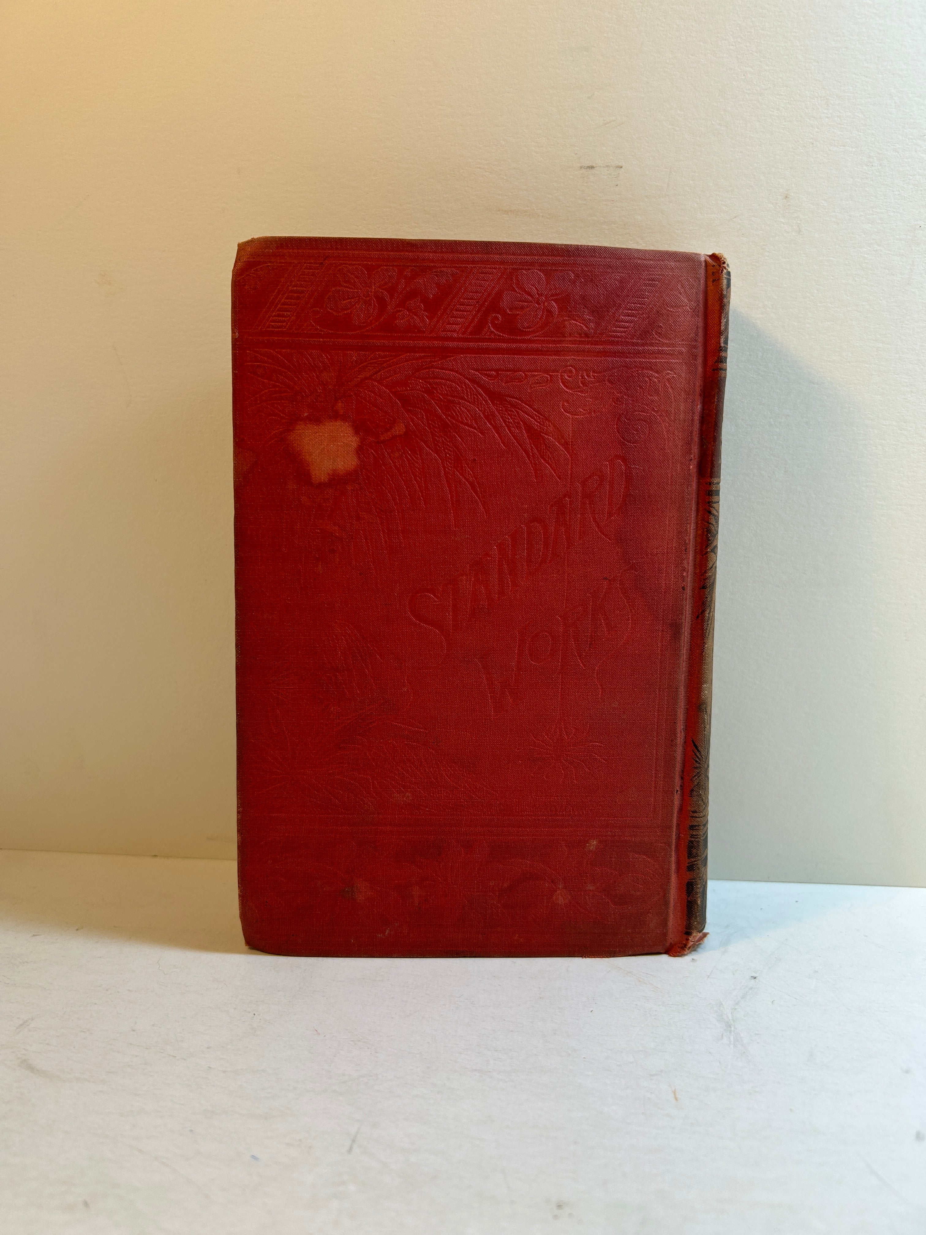 Jane Eyre by Charlotte Bronte Standard Works Ed Robert B Davis 1887 HC
