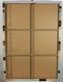 Vintage Ultrasuede Abstract Wall Art Panel Mid Century Modern Wave Design