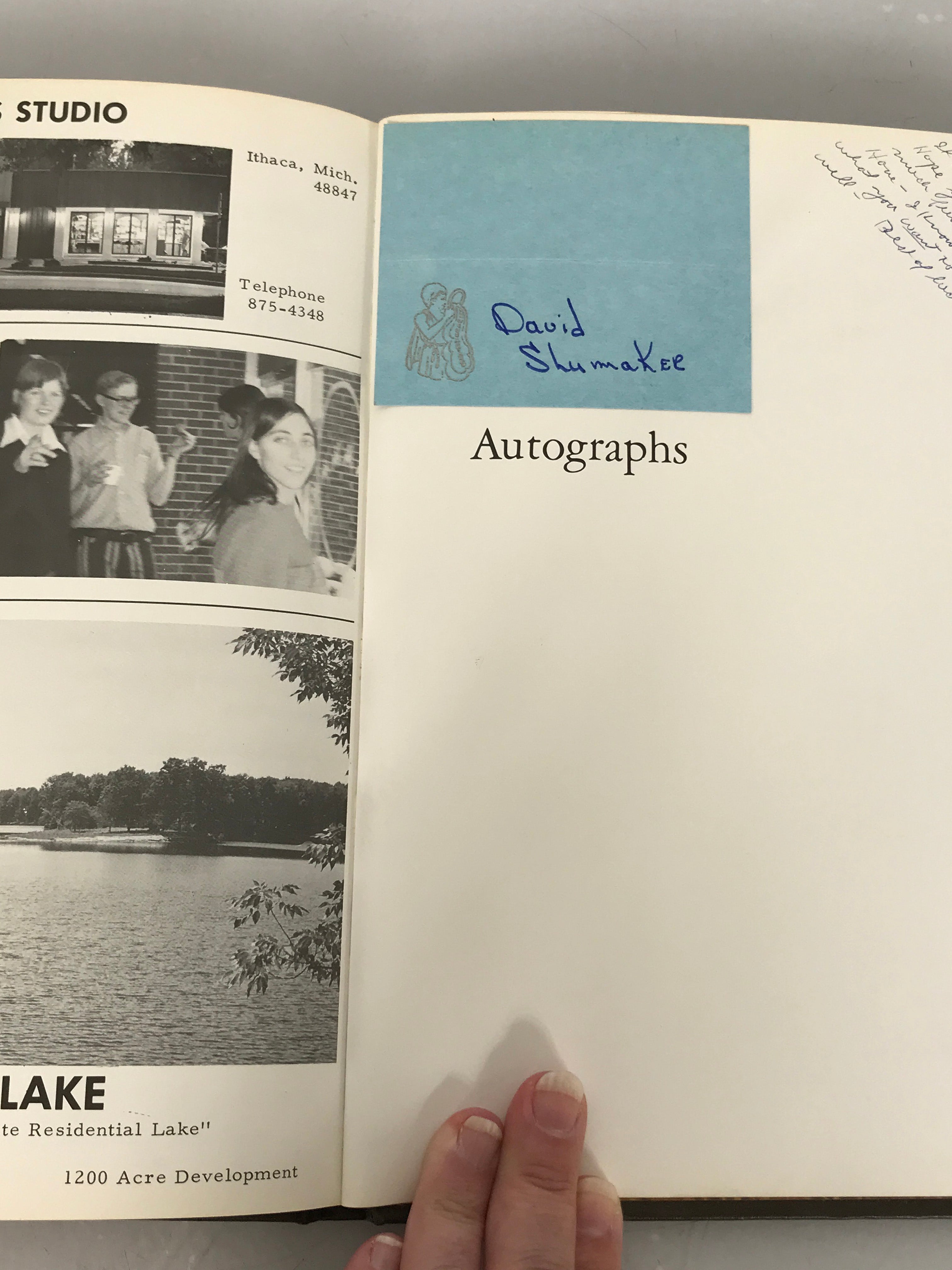 1971 Fulton High School Yearbook Middleton Michigan