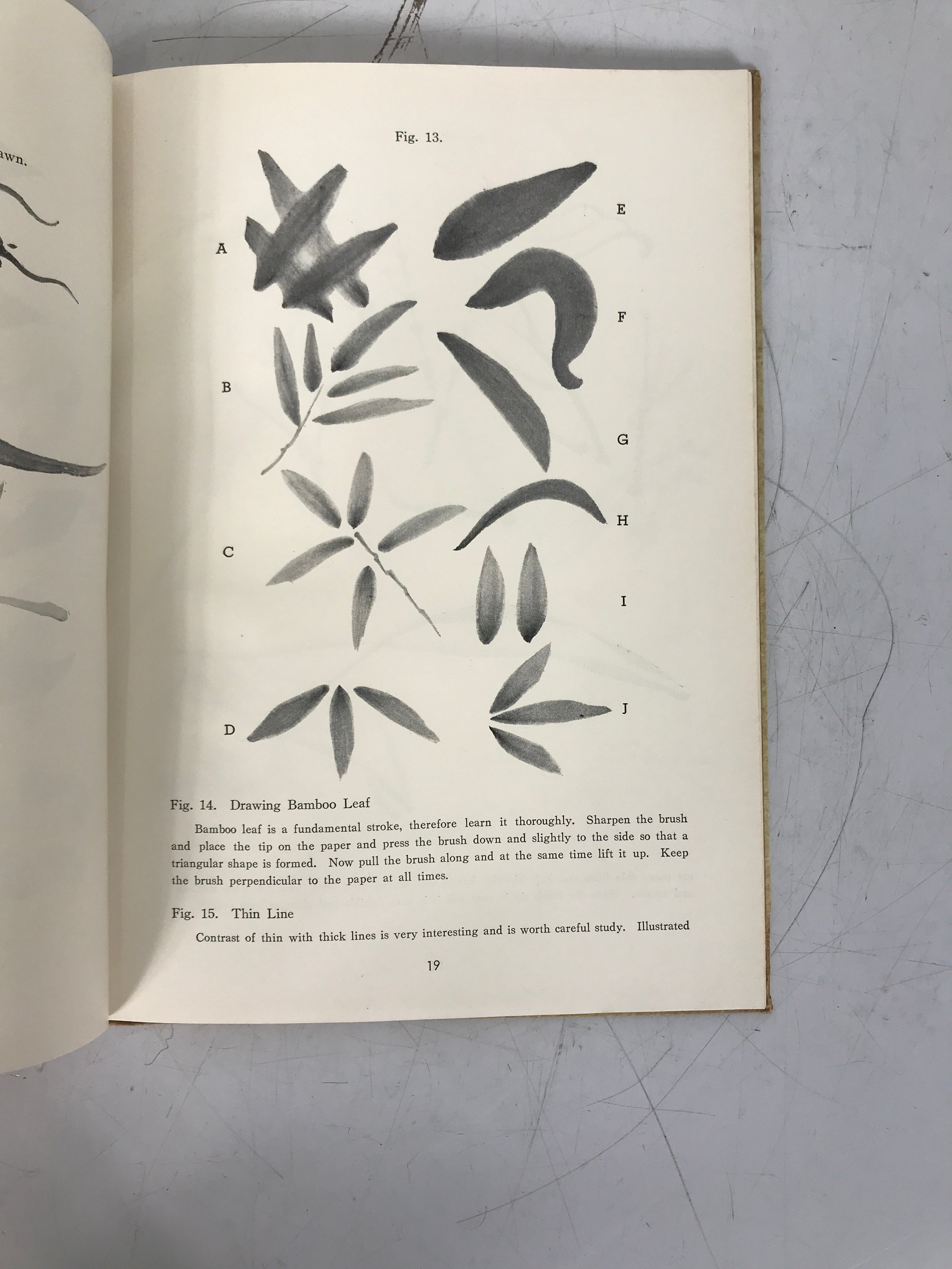 Instruction in Sumi-e Painting by Motoi Oi 1956 Vintage HC