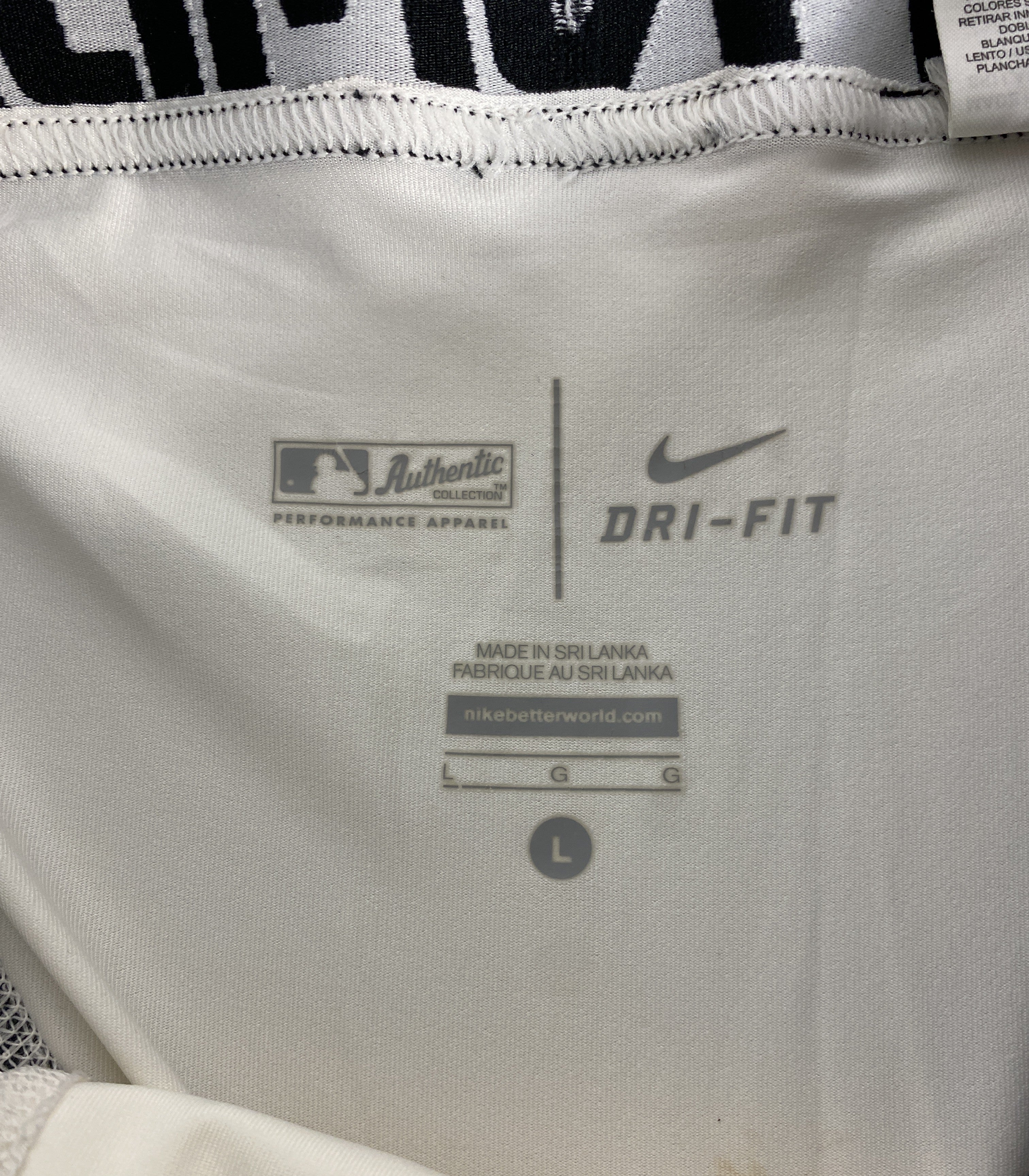 Nike White and Grey Padded Pro Combat Dri-Fit Baseball Sliding Shorts Size L