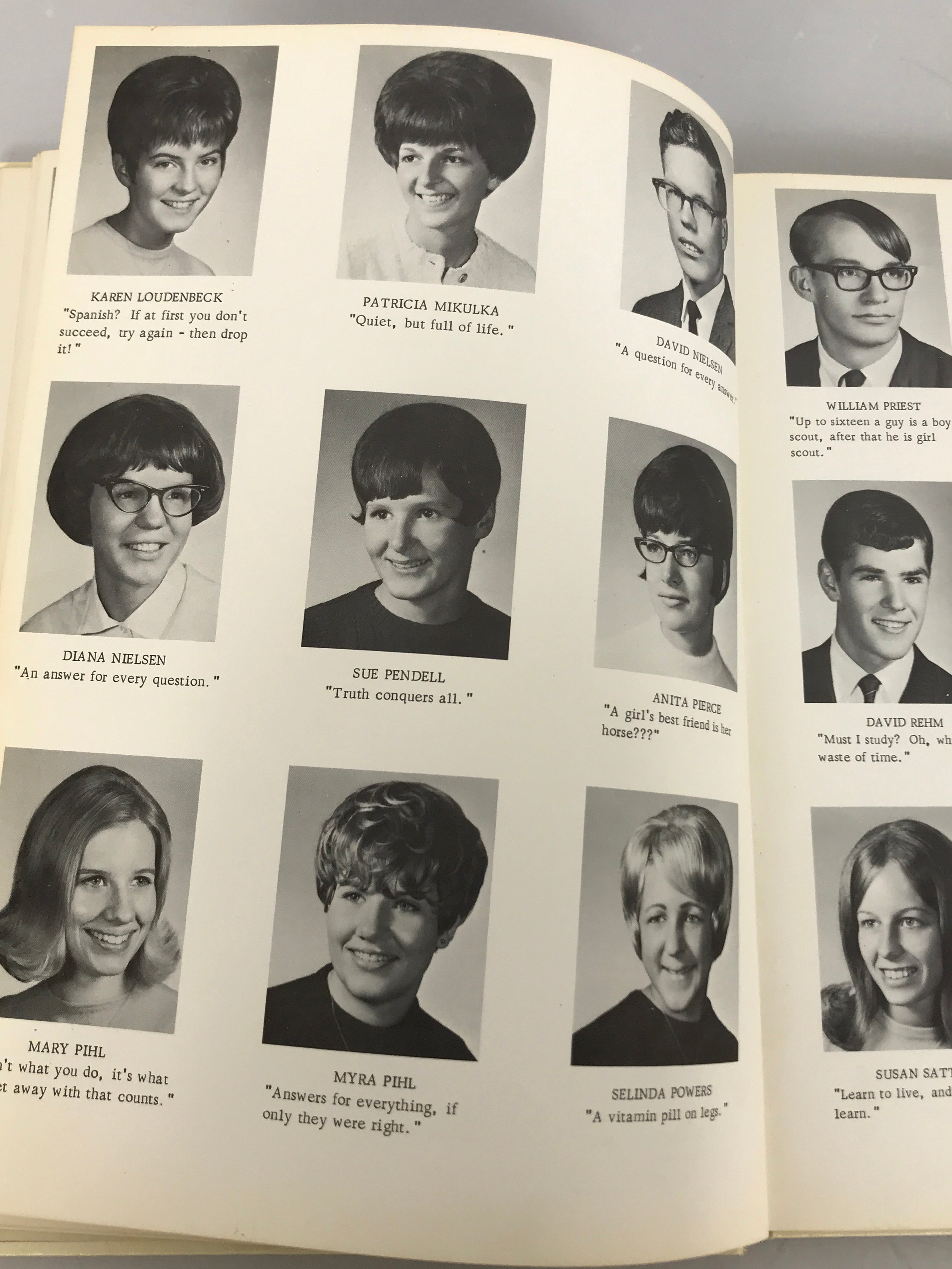 1969 Fulton High School Middleton Michigan