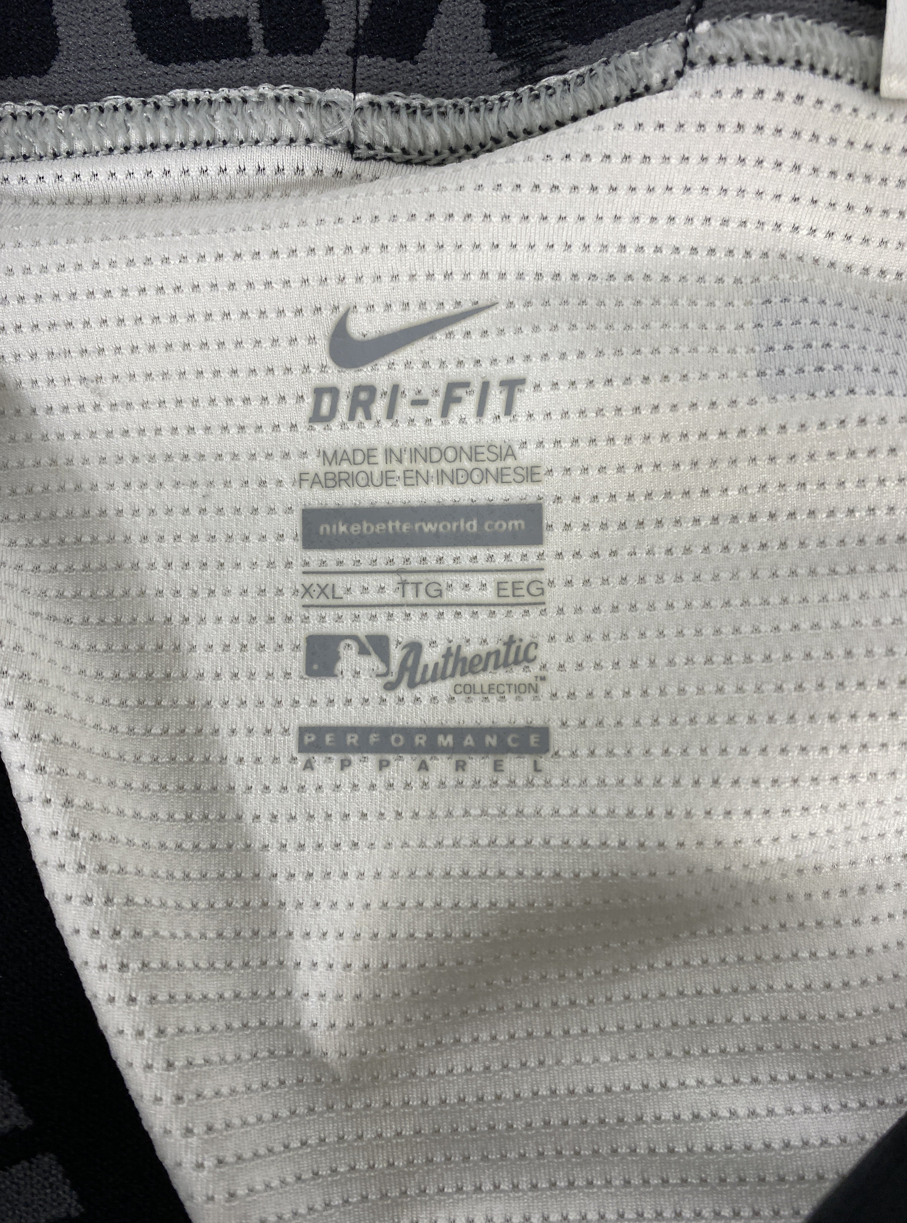 Used Nike White and Grey Pro Combat Dri-Fit Baseball Sliding Shorts Size XXL