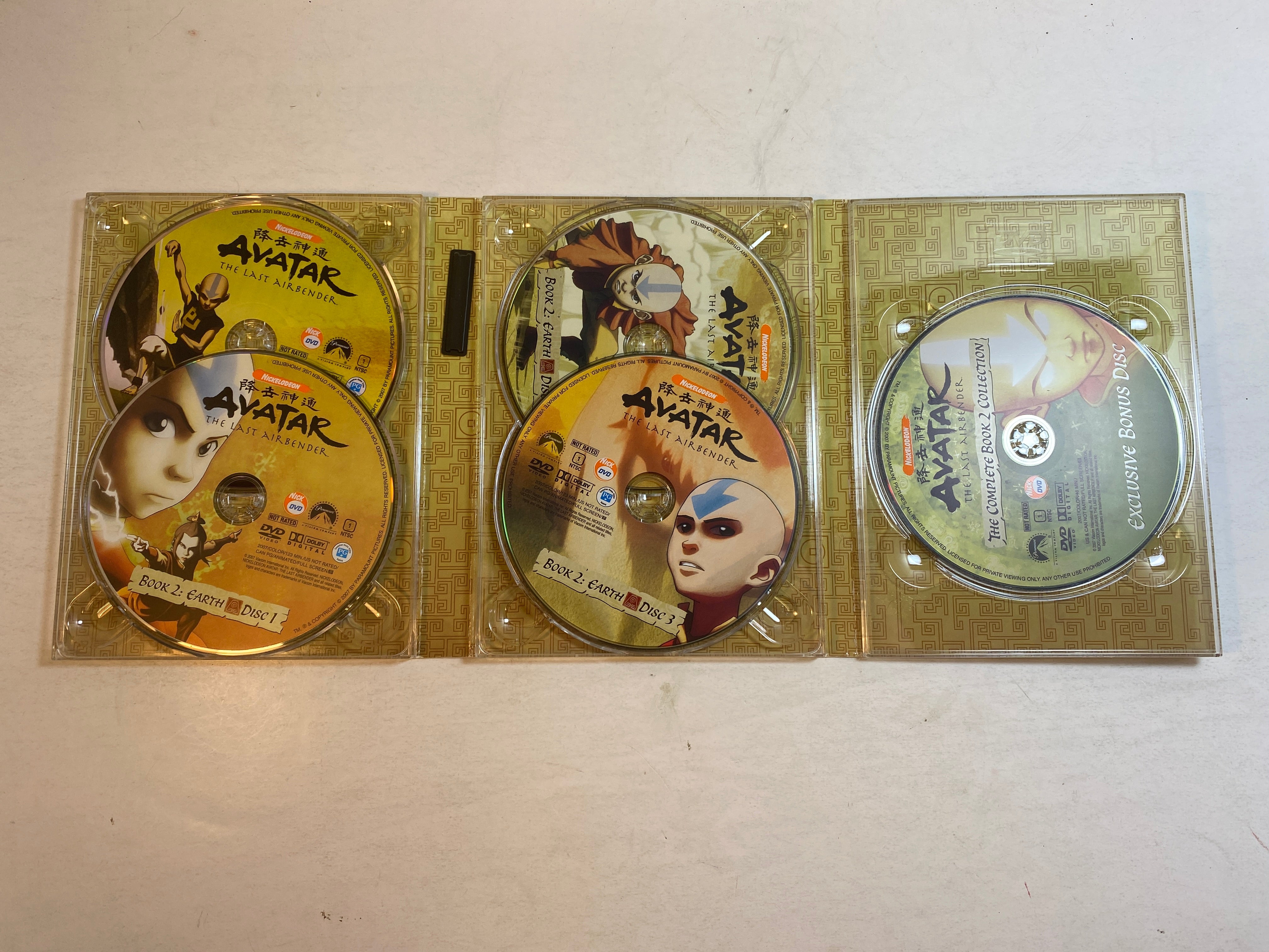 Avatar Last Airbender Book 2 Collection DVD 2007
